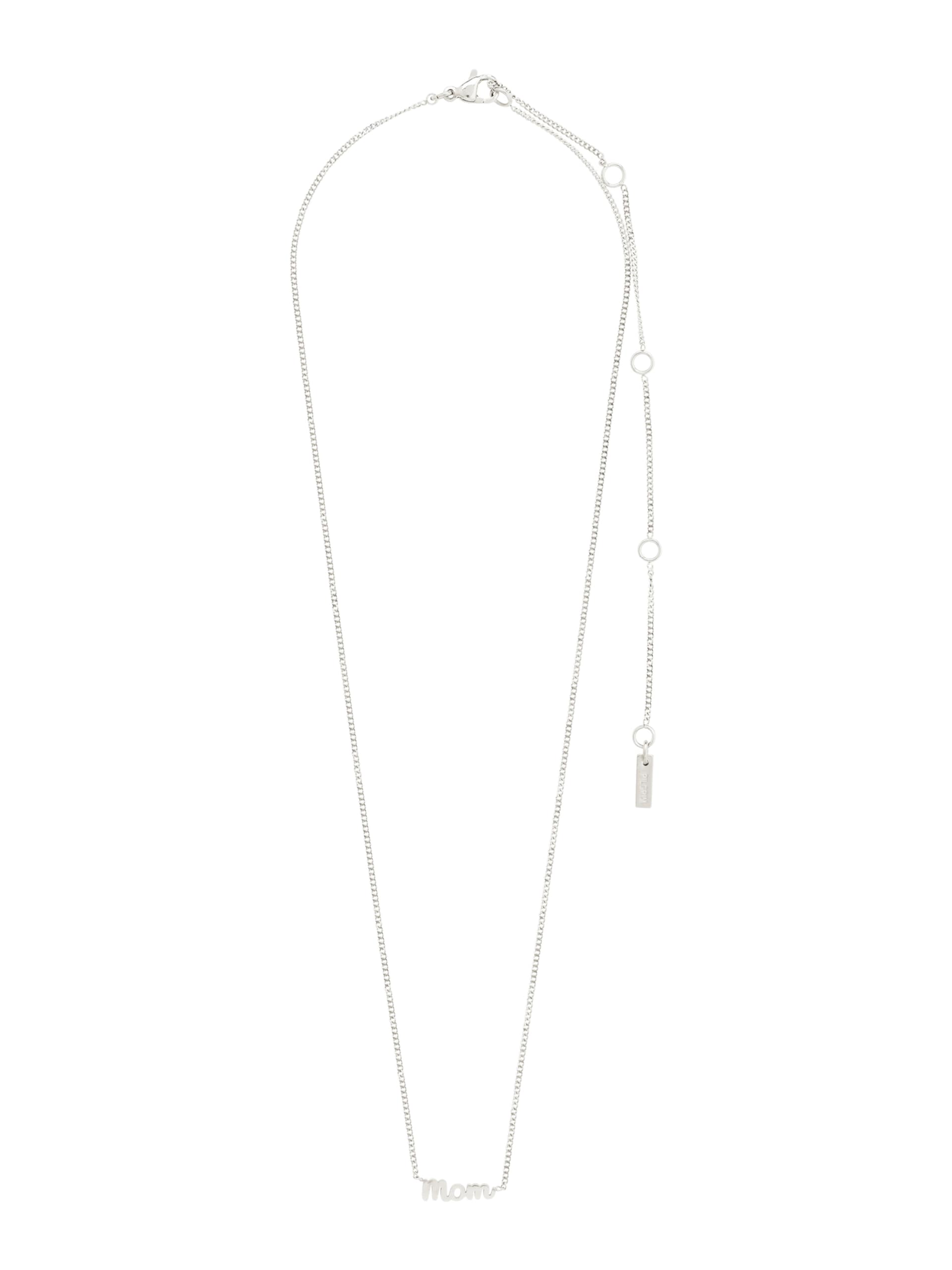 PILGRIM MOM halsband silverpläterat dam – bild 7