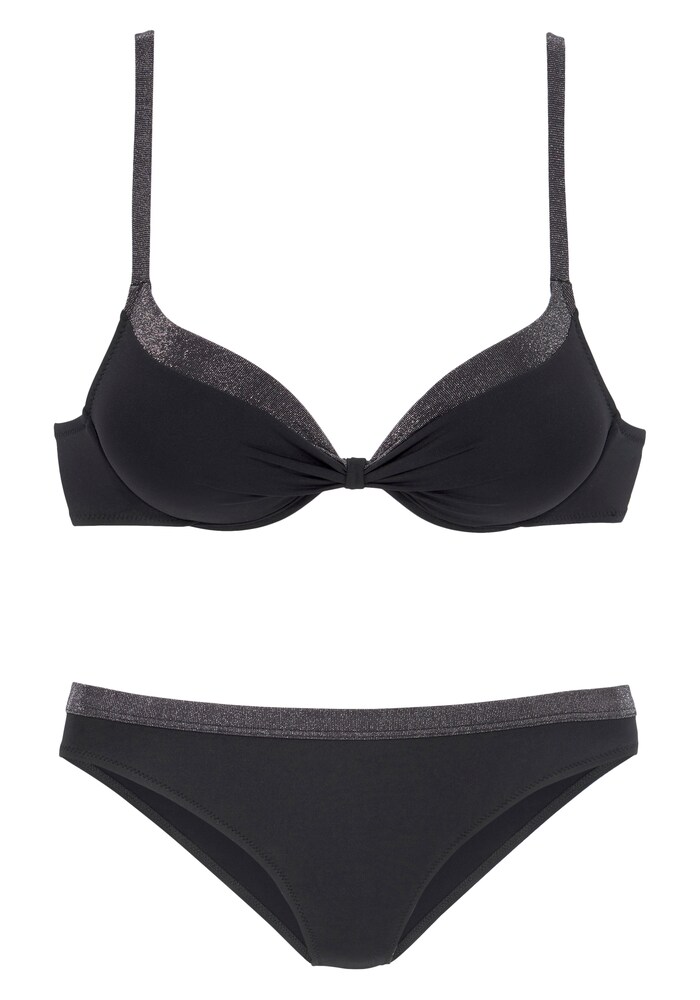 JETTE Bikini Damen Größe XS schwarz