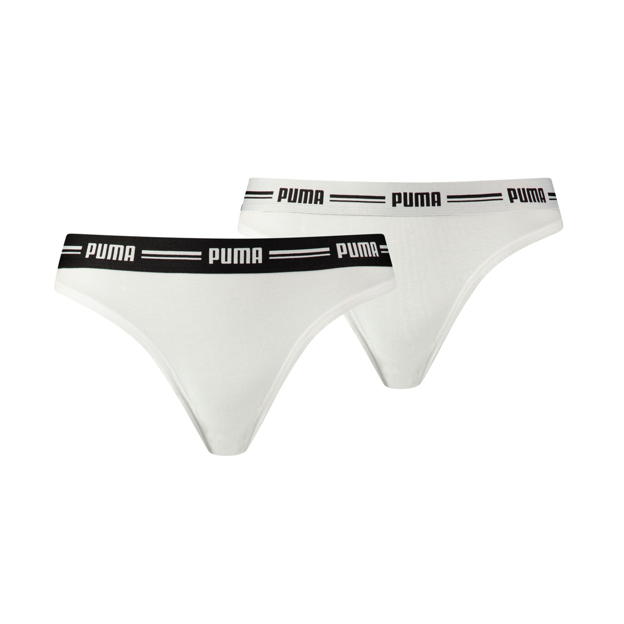 PUMA Tanga  negru / alb