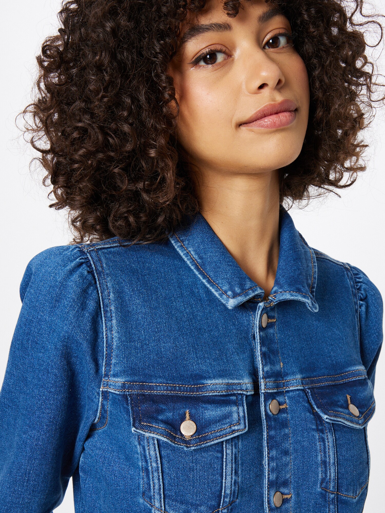 ONLY Košeľové šaty 'VILLA' modrá denim (obrázok 5)