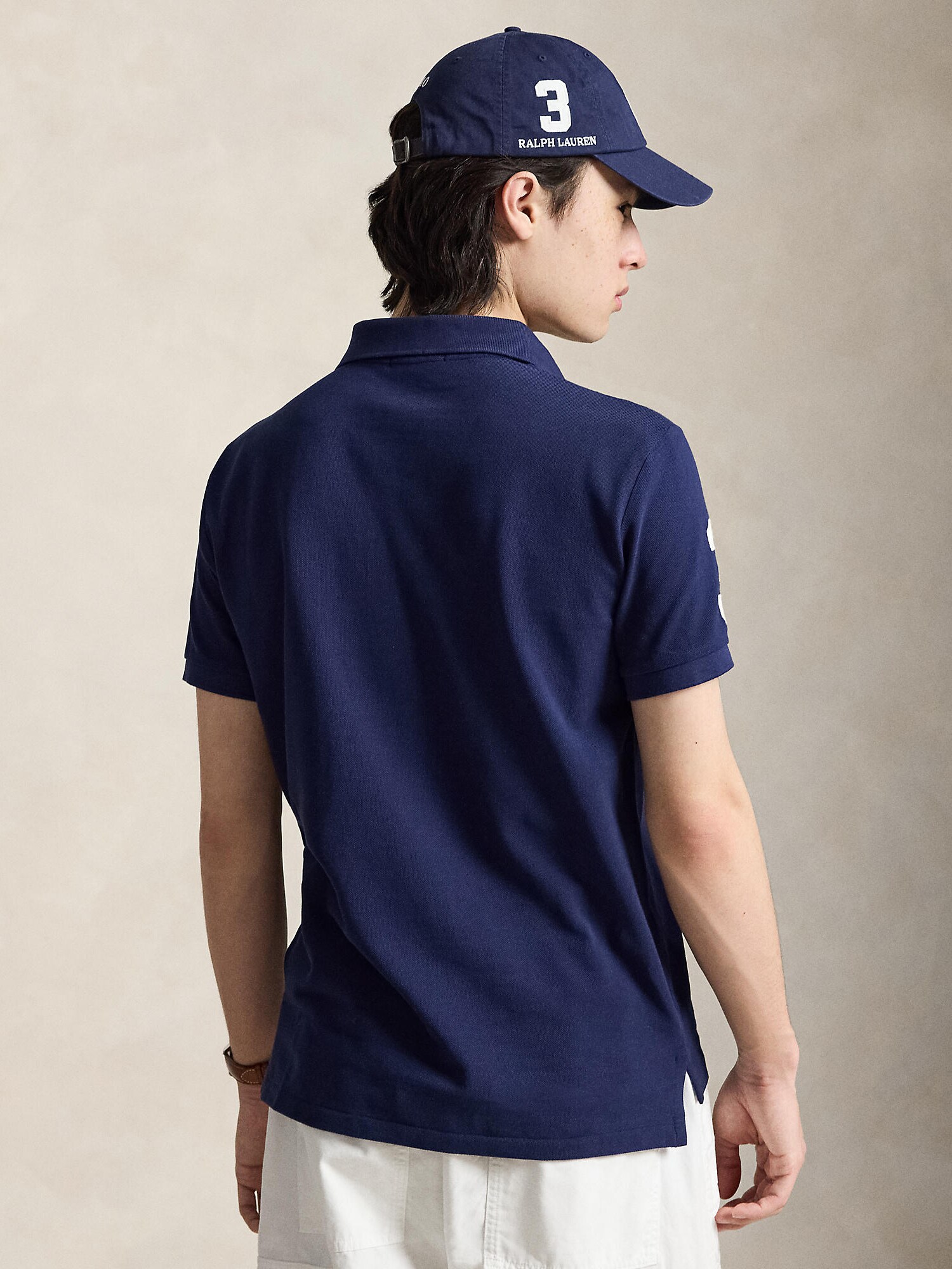 Polo Ralph Lauren Camiseta ecru / navy / blanco – imagen 3