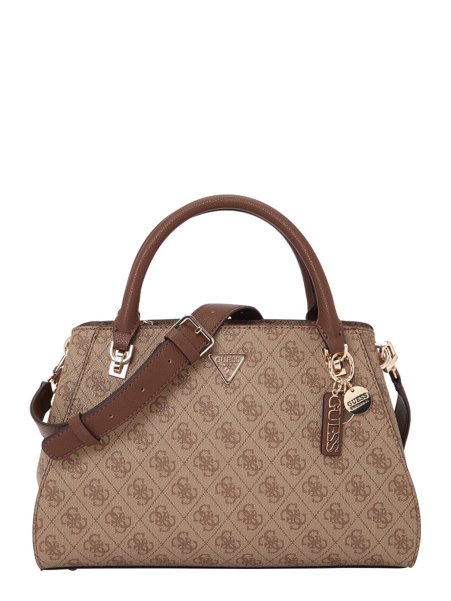 GUESS Poșete Noelle II  maro / maro cappuccino