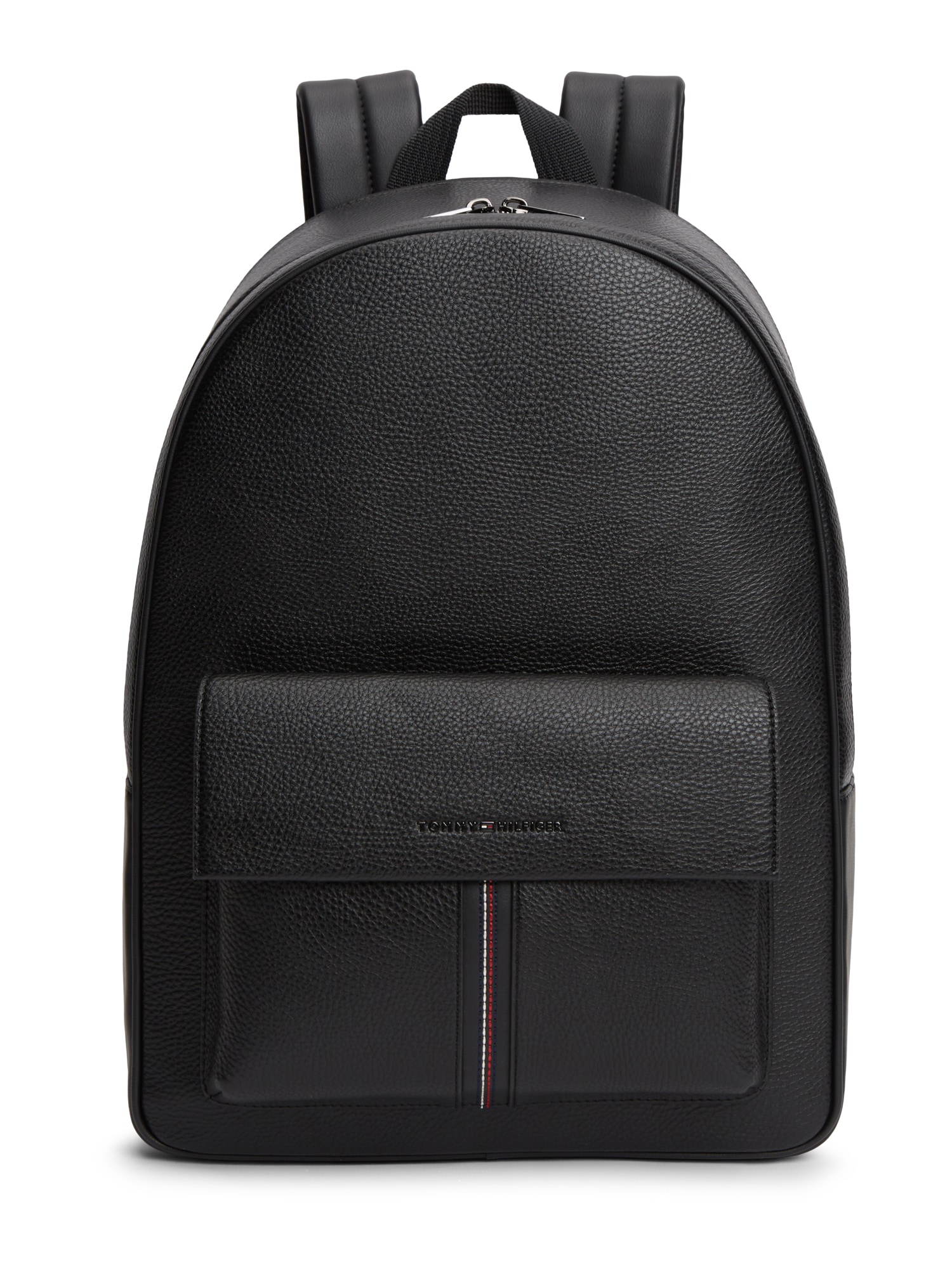 TOMMY HILFIGER Rucsac Central  roşu închis / negru / alb