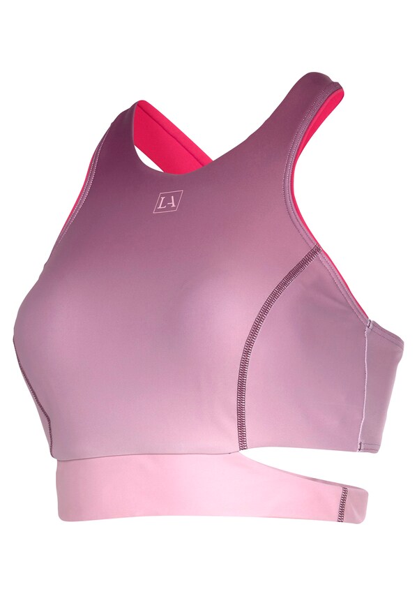 LASCANA ACTIVE, Sport top, lila, 3 kép a 8 közül