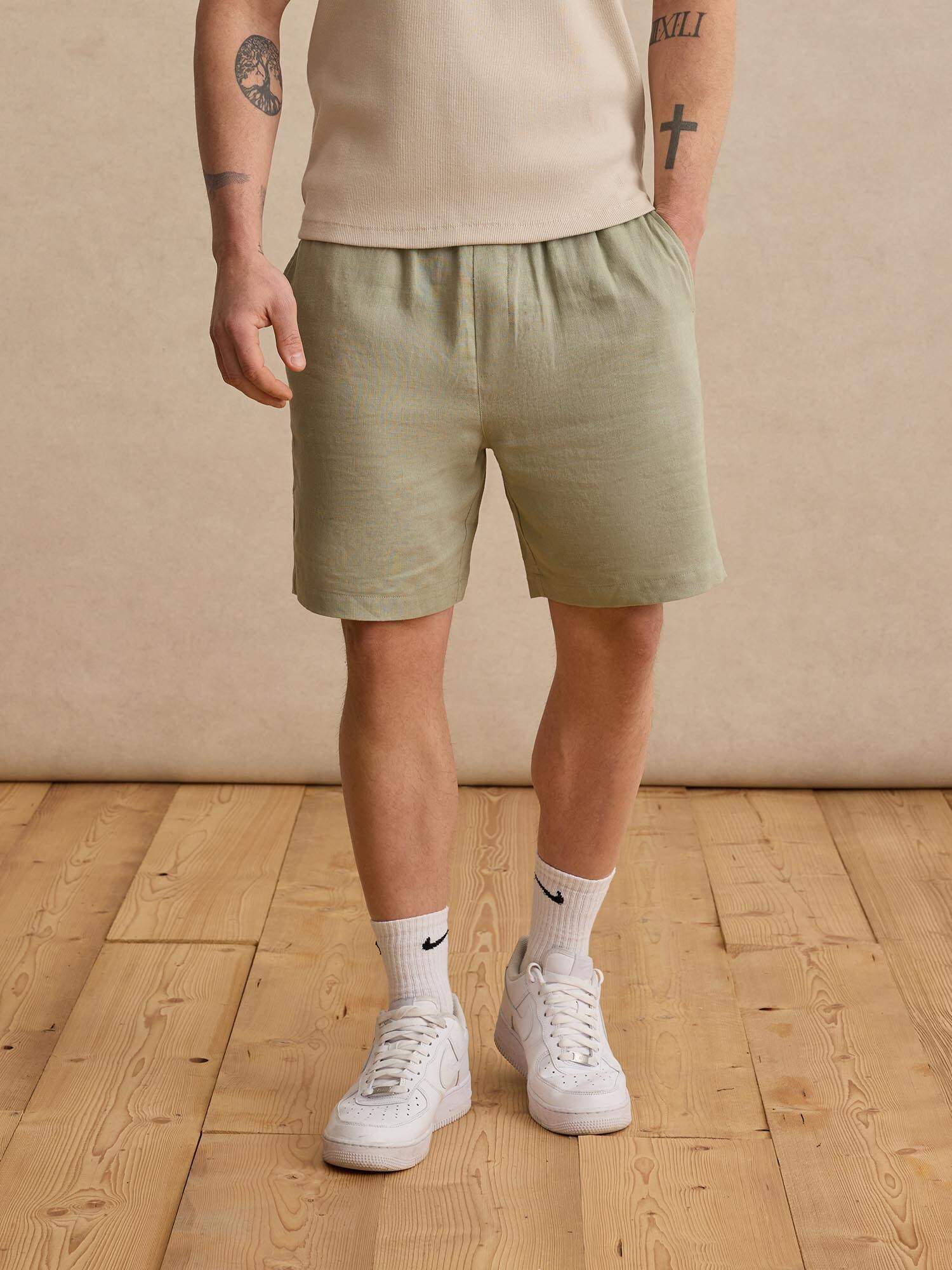 DAN FOX APPAREL Nadrág 'Maddox'  khaki termék 2. képe