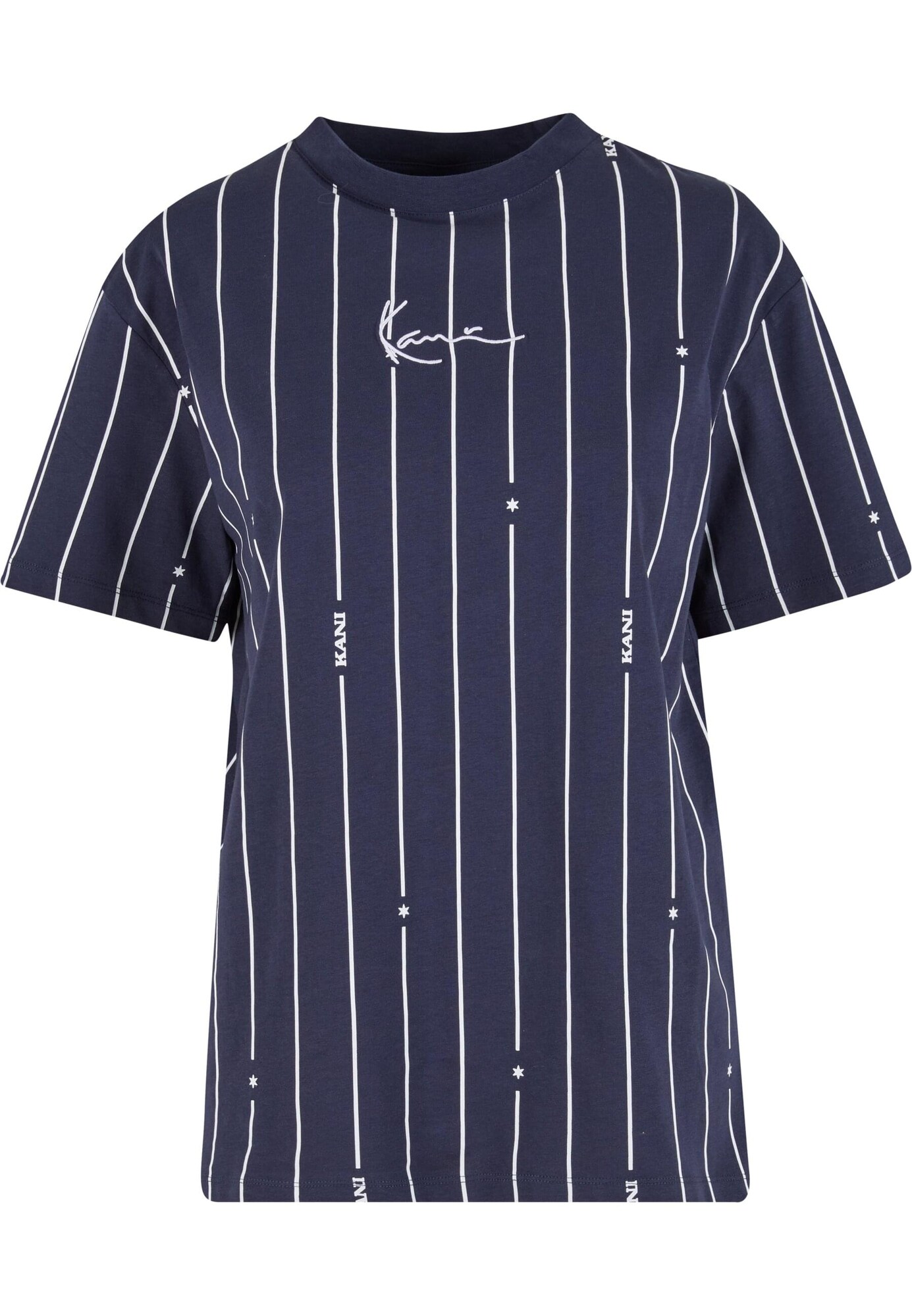Karl Kani Tricou Os  albastru / alb