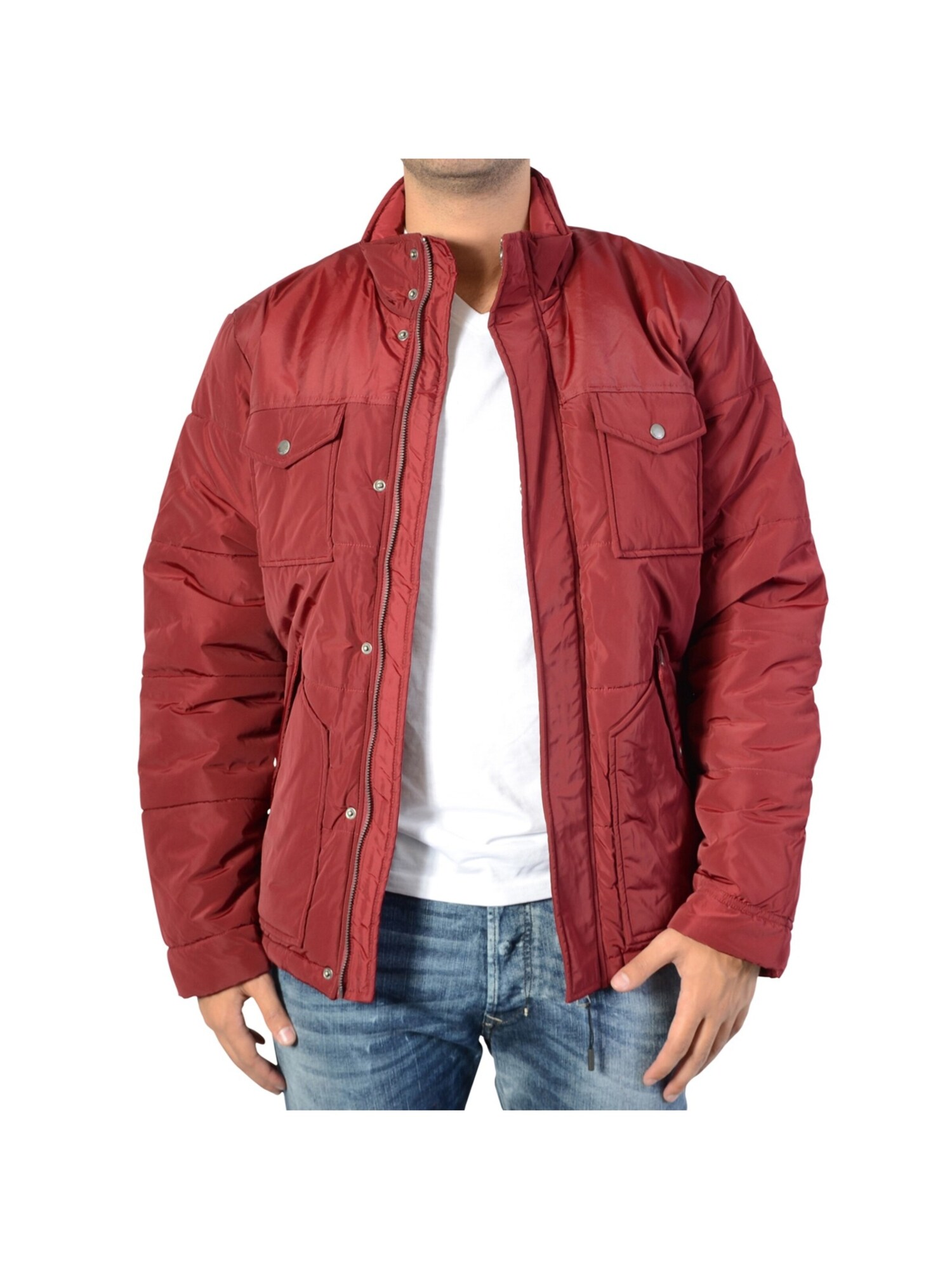 Pepe Jeans Chaqueta de invierno 'Sutherland-Daunenjacke'  rojo – imagen 4