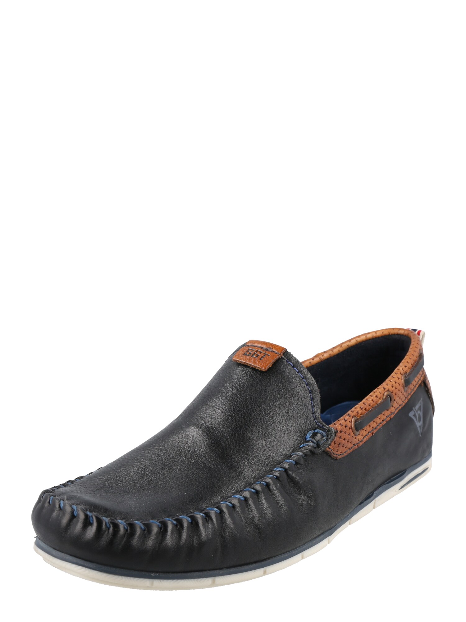 bugatti Mocasini 'Chesly'  bleumarin / maro caramel