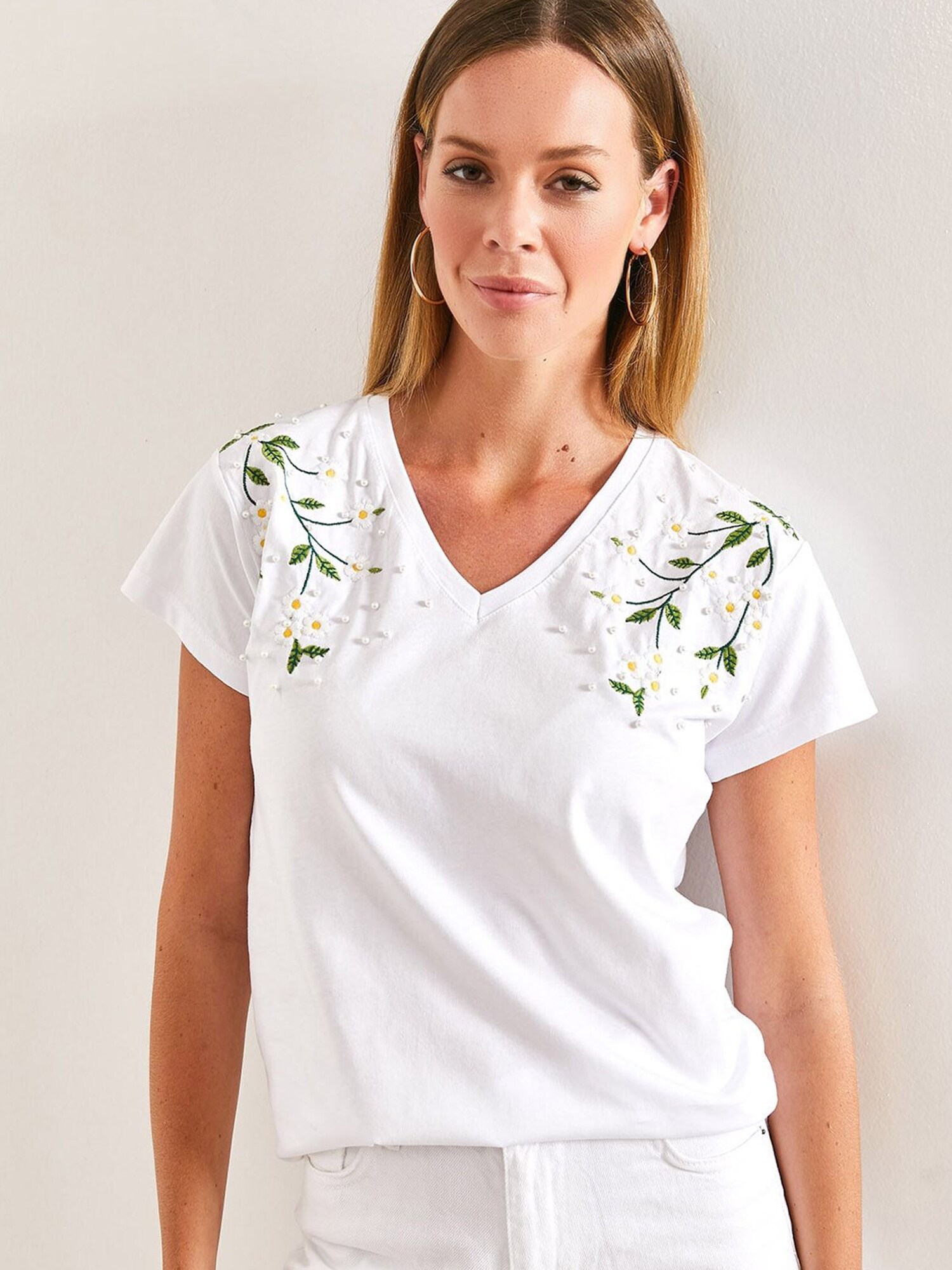 Thumbnail - Bianco Lucci T-Shirt