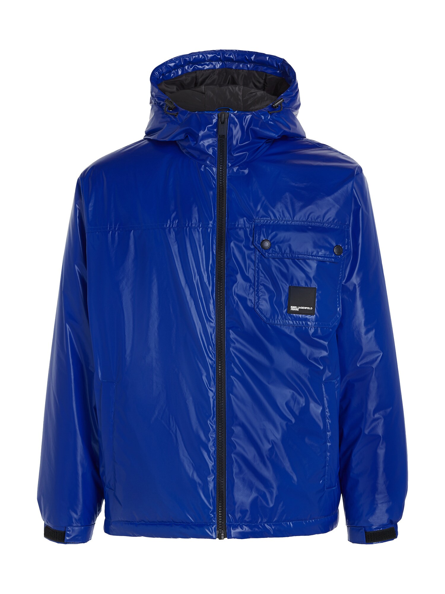 KARL LAGERFELD JEANS Geacă de primăvară-toamnă  bleumarin / negru