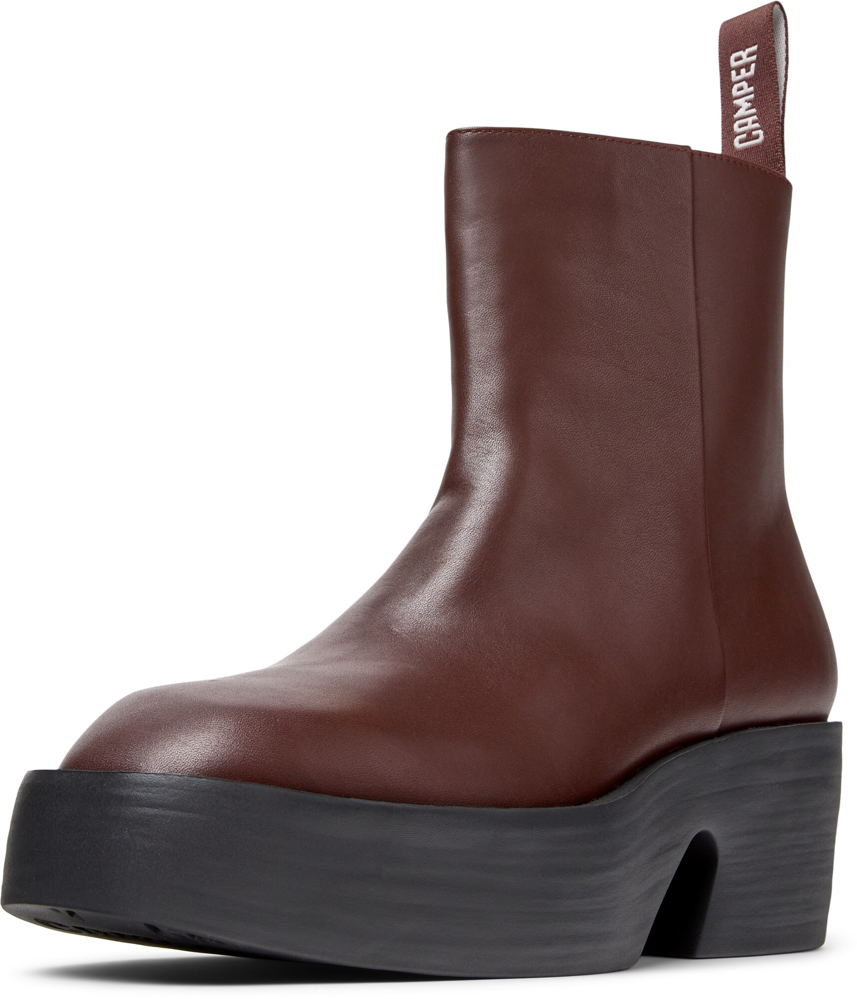 CAMPER Botas de tobillo ' Billie ' burdeos