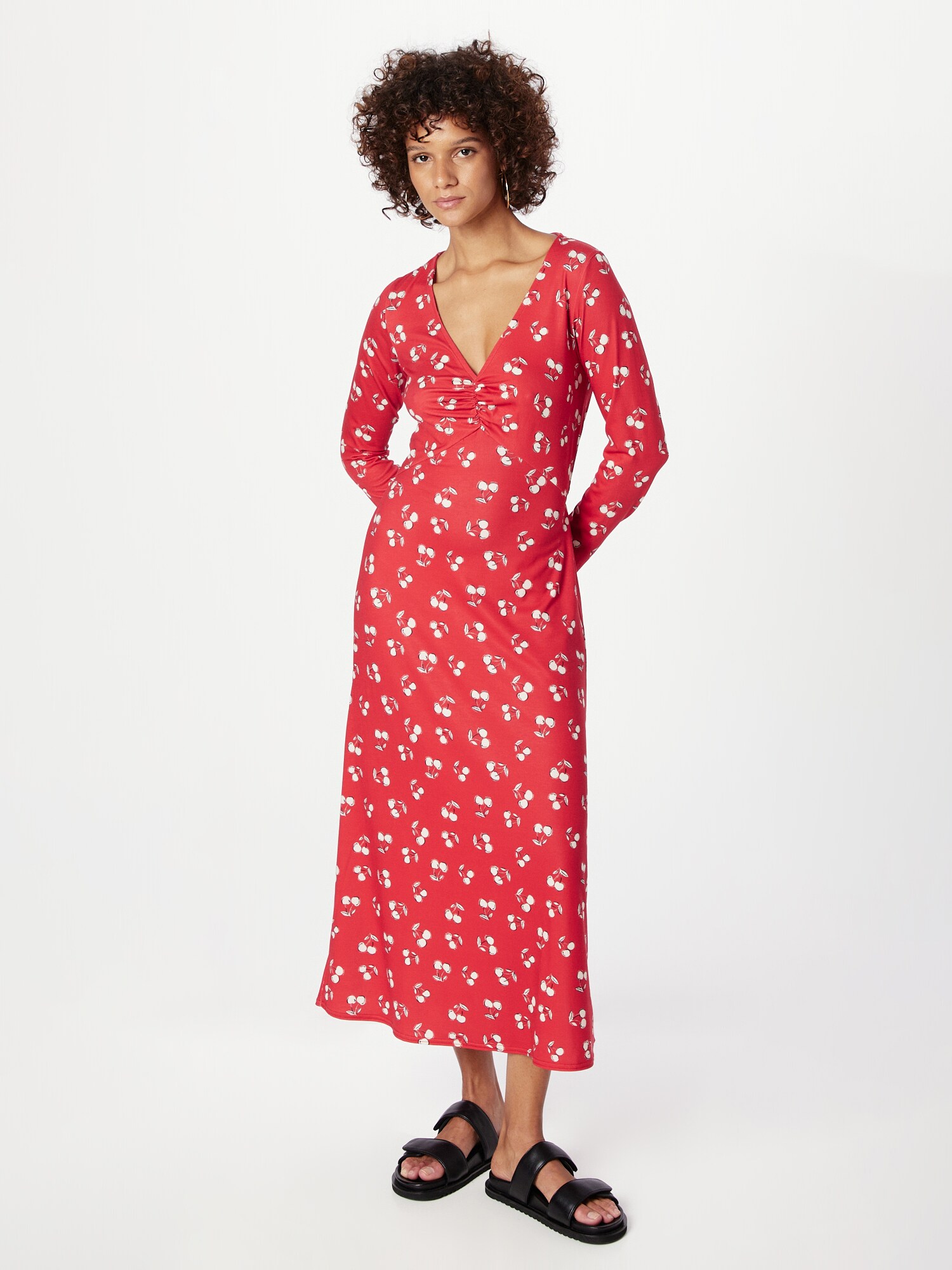 Dorothy Perkins Ruha  dinnye / fekete / fehér termék 2. képe