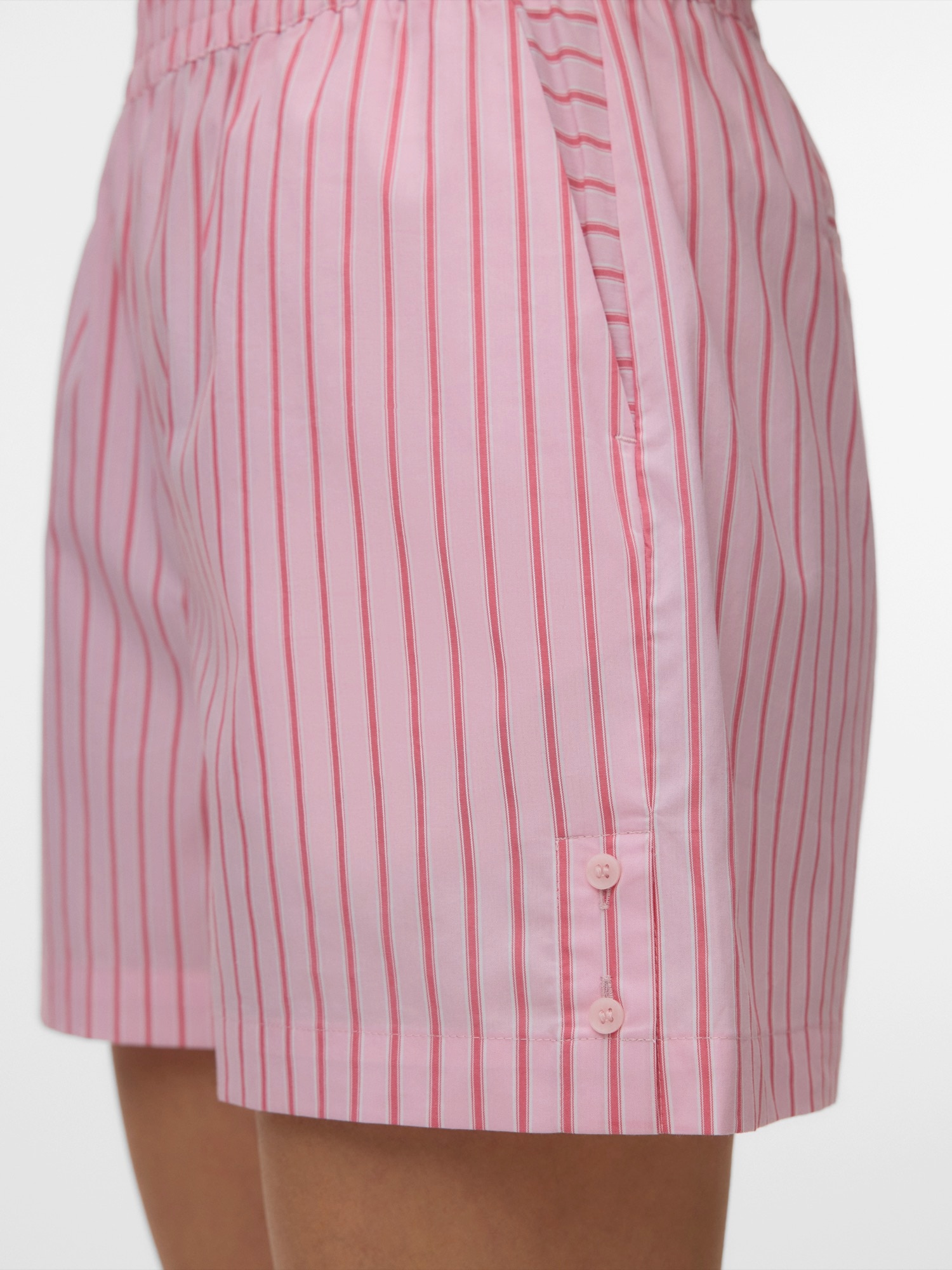 VERO MODA Nohavice 'VMFRIBA'  ružová / pitaya / biela (obrázok 5)