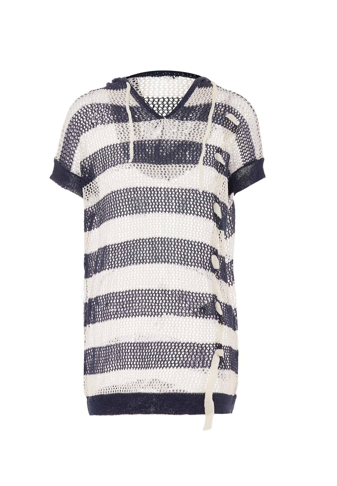 NALLY Jersey marino / blanco lana