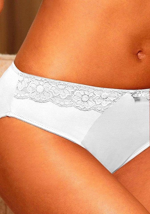 LASCANA, Slip, fehér, 3 kép a 3 közül