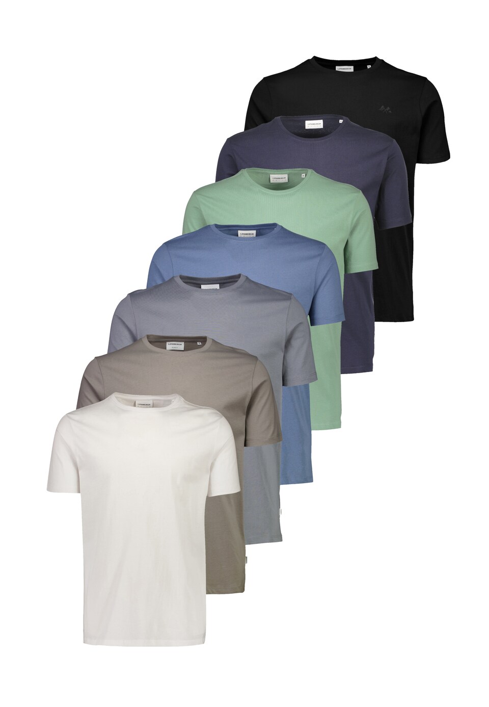 T-shirt ecru / opal / mörkblå / grå / khaki / mint