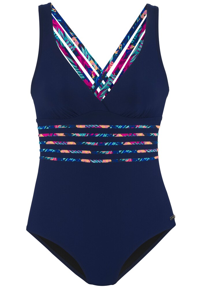 LASCANA Fürdőruhák Női kék , Méret 42