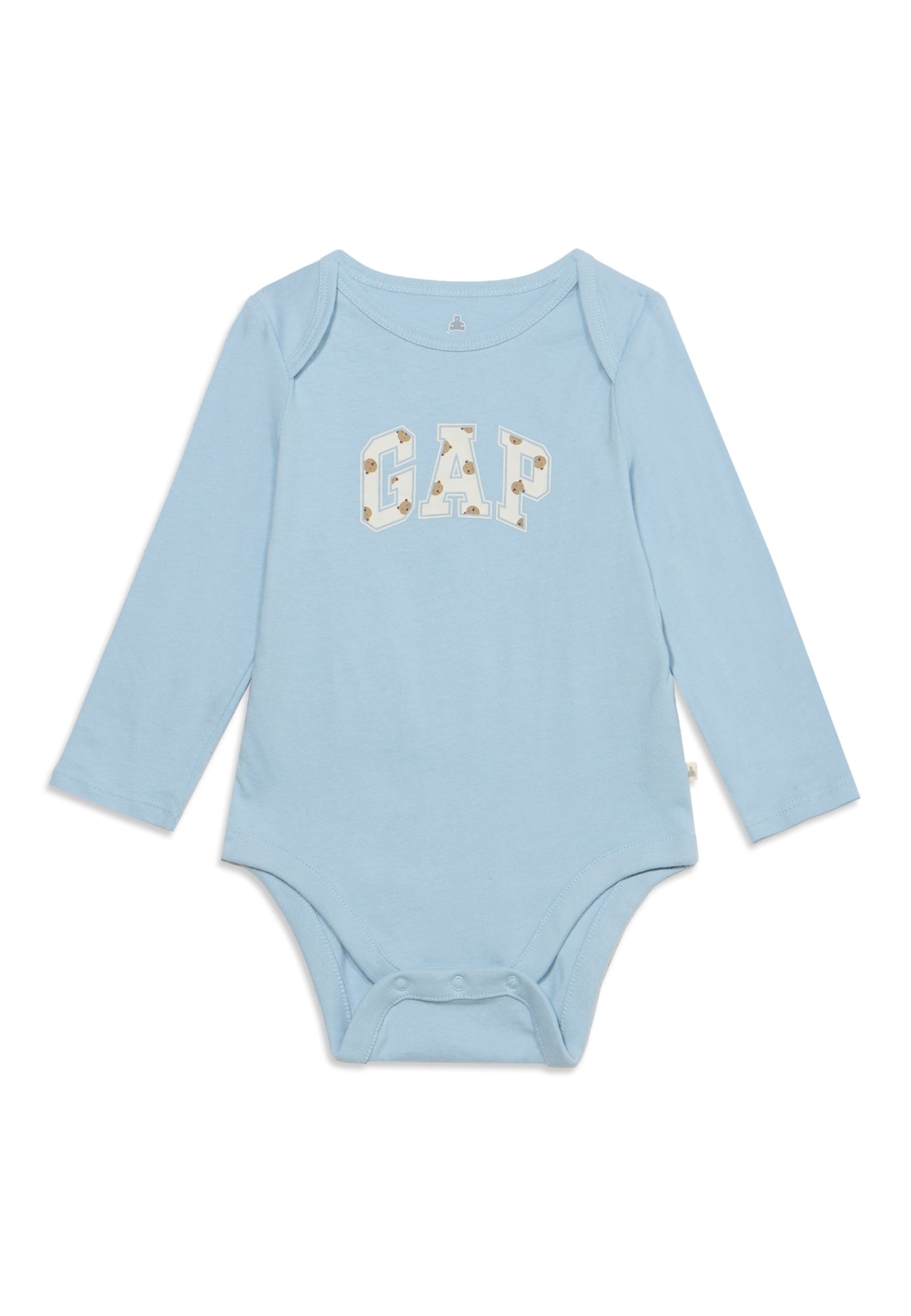 GAP Salopetă/Body crem / maro cămilă / albastru deschis