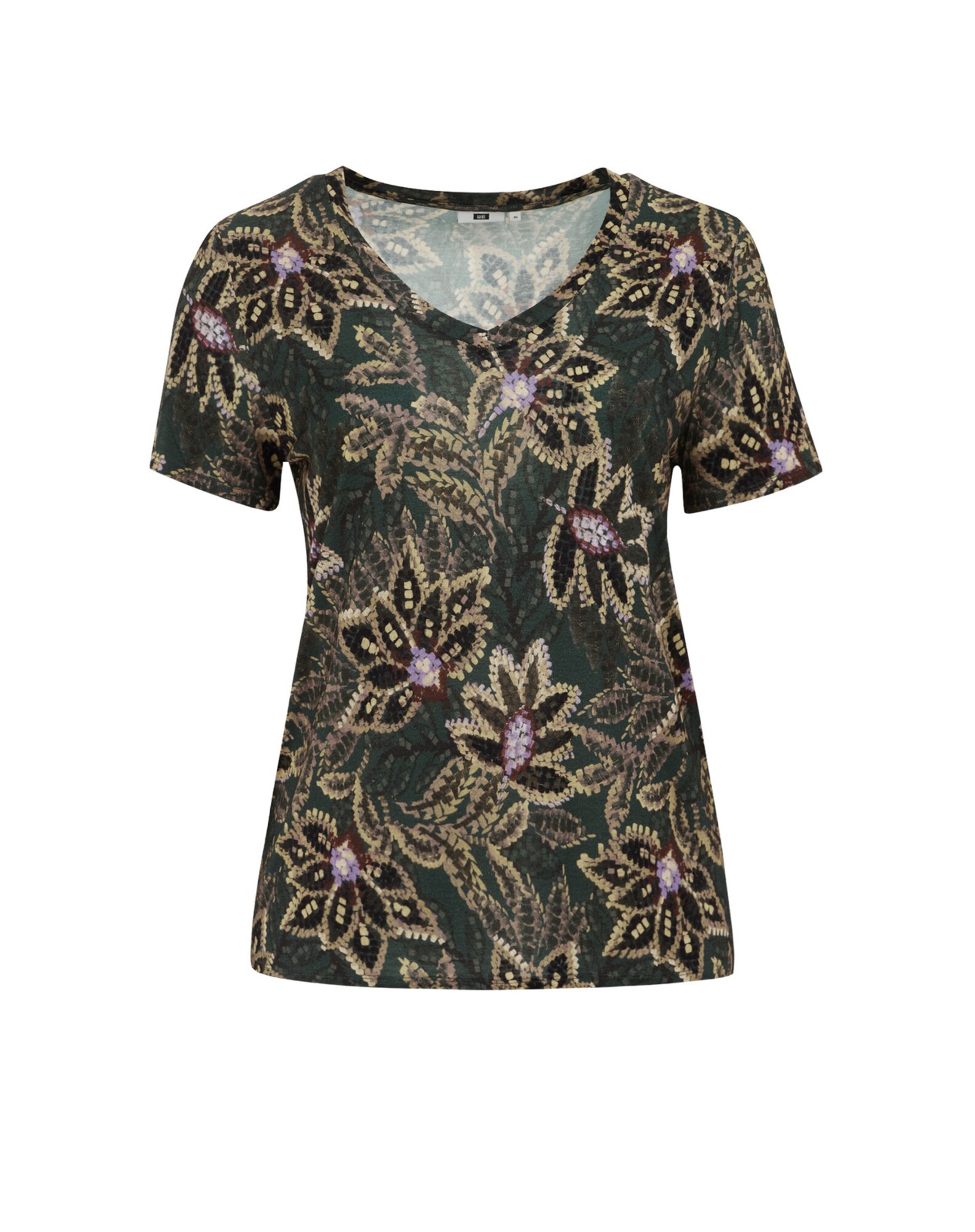 WE Fashion Póló  khaki / vegyes színek akciós termékkép 1