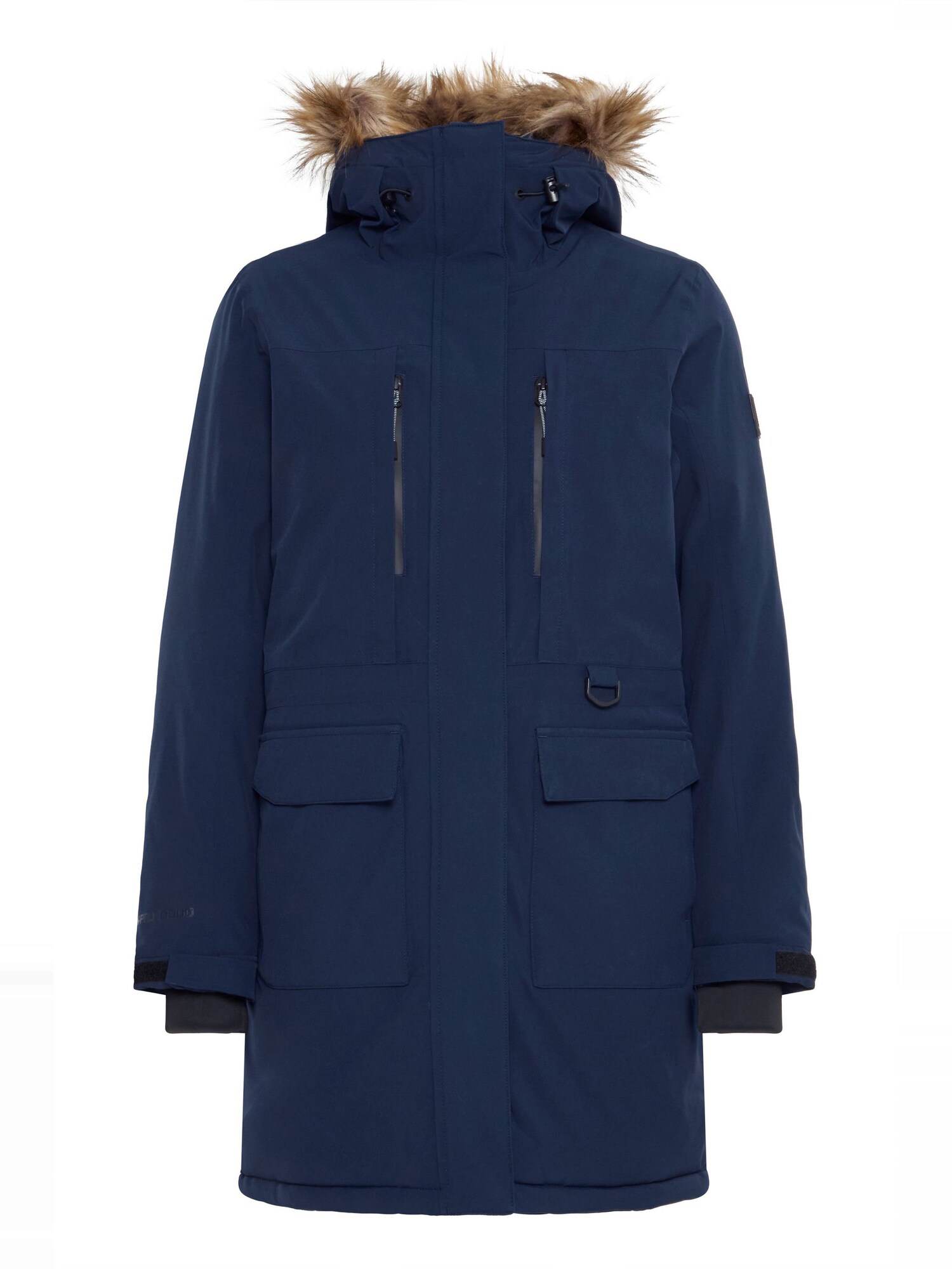 North Bend Cappotto funzionale 'Bree'  navy / marrone