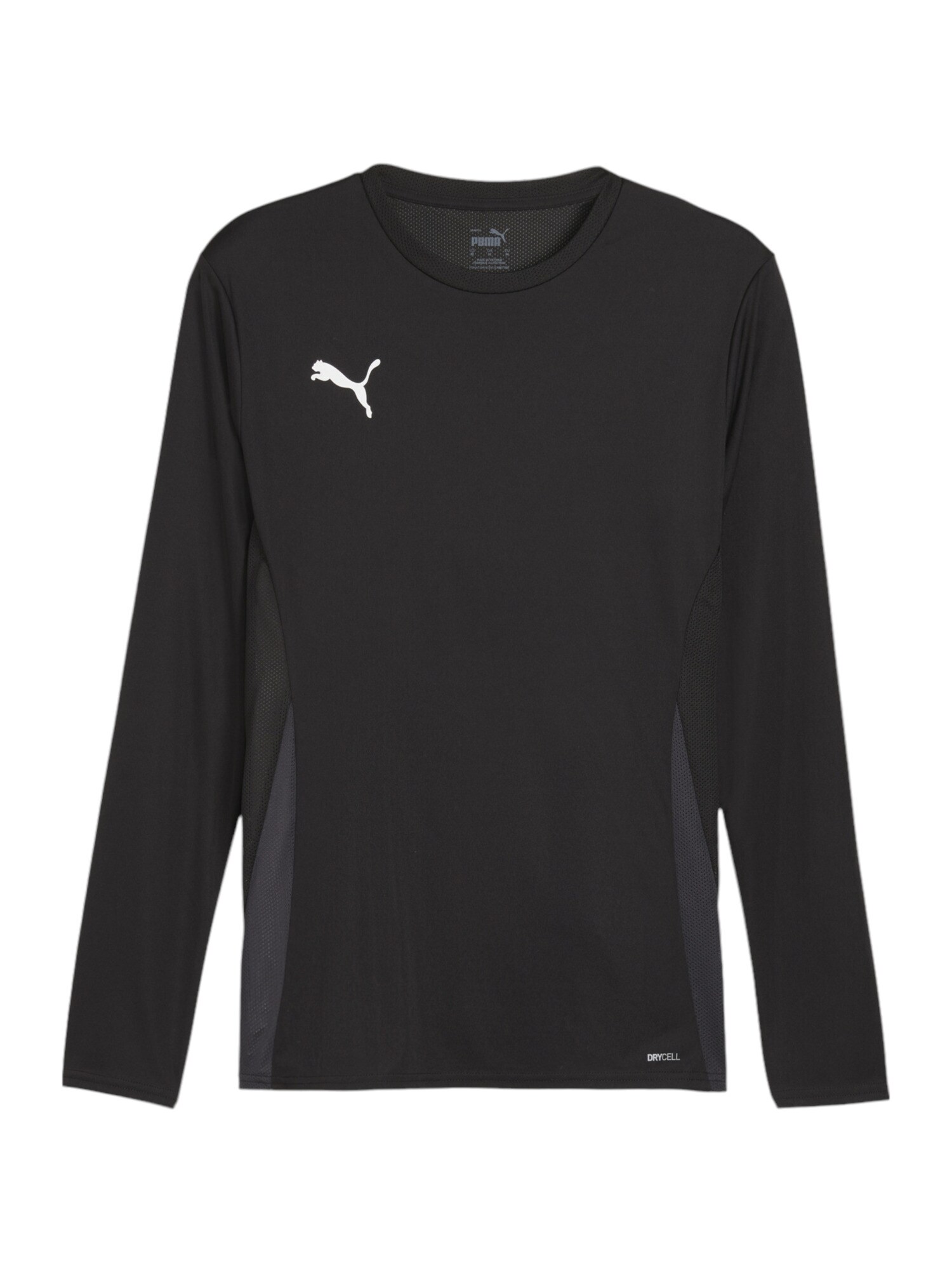 PUMA Tricou funcțional teamGOAL  gri închis / negru / alb