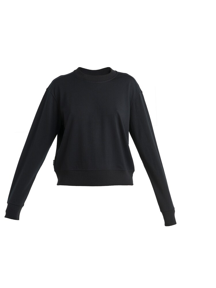 ICEBREAKER Sweatshirt 'Crush II' Damen Größe XS schwarz