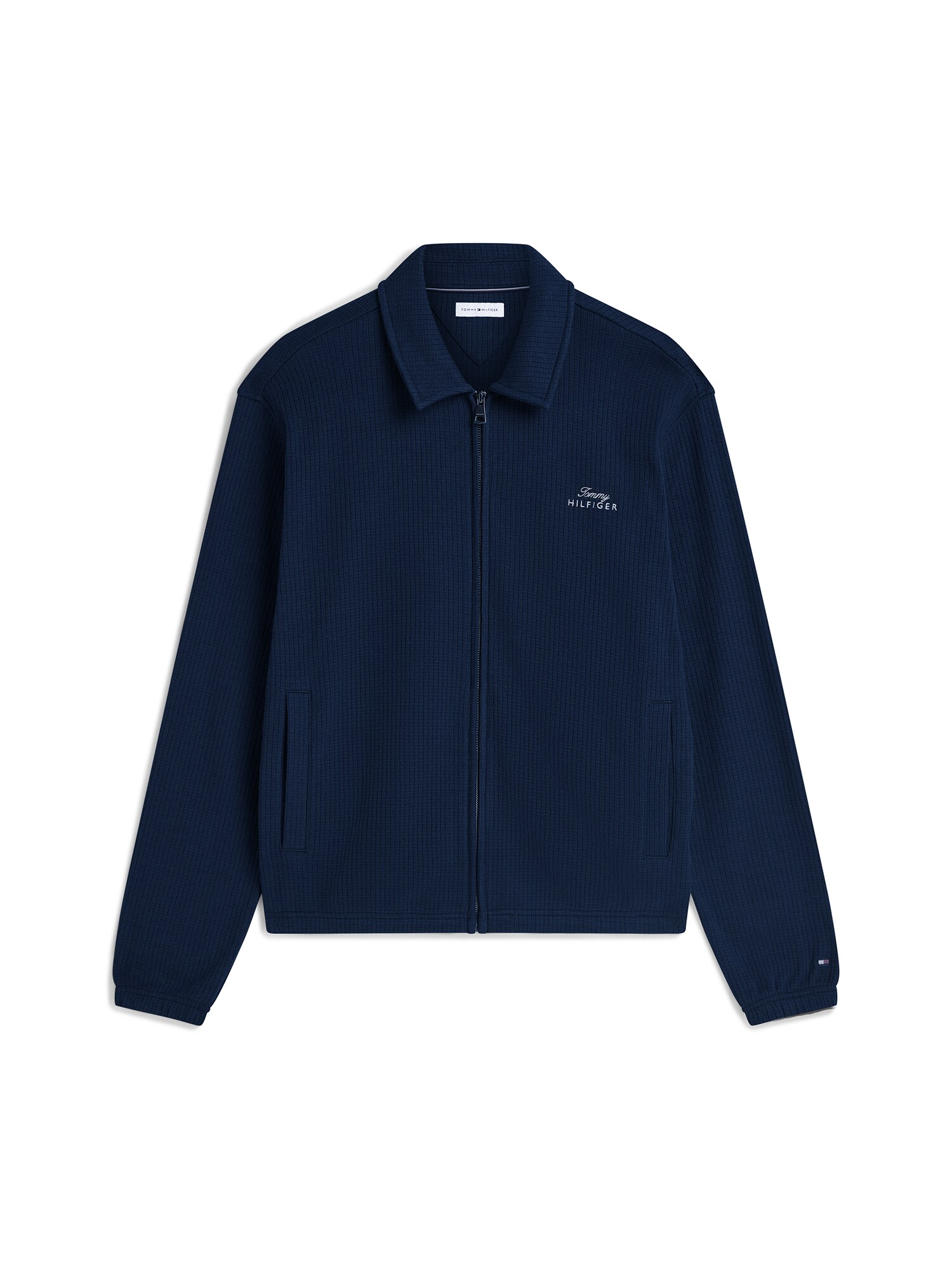 TOMMY HILFIGER Kardigan 'Waffle Ivy'  tamno plava