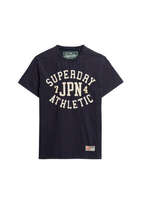 Superdry Shirt Crème / Marine