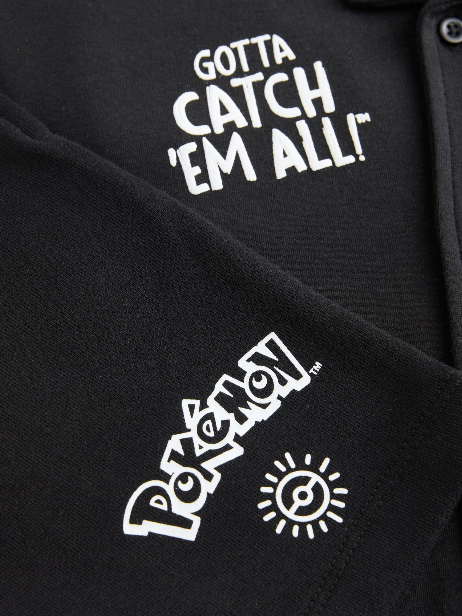 Next Conjunto 'Pokemon' amarillo / negro / blanco – imagen 3
