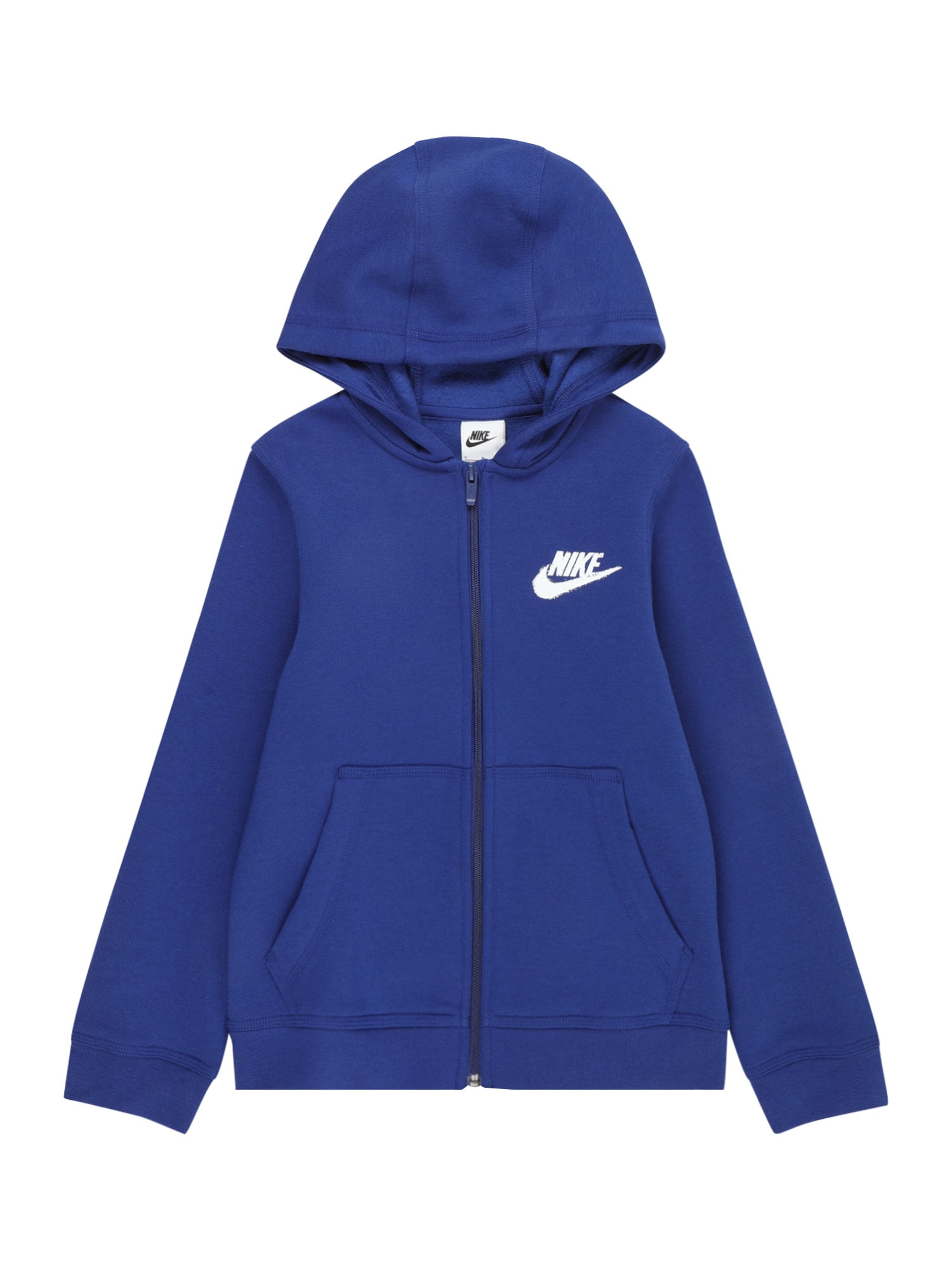 Nike Sportswear Суичъри с качулка  синя тинтява / небесносиньо / черно / бяло