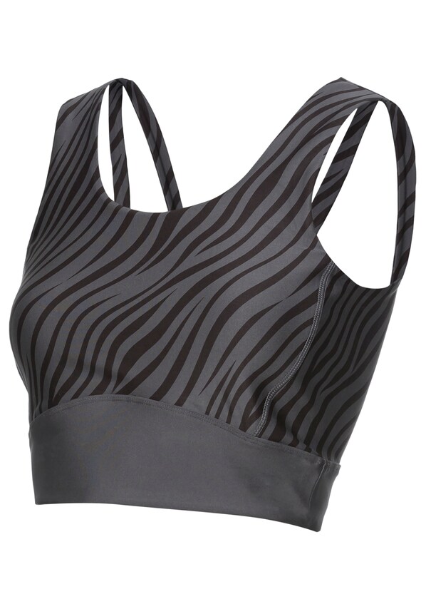 LASCANA ACTIVE, Sport top, szürke, 2 kép a 6 közül