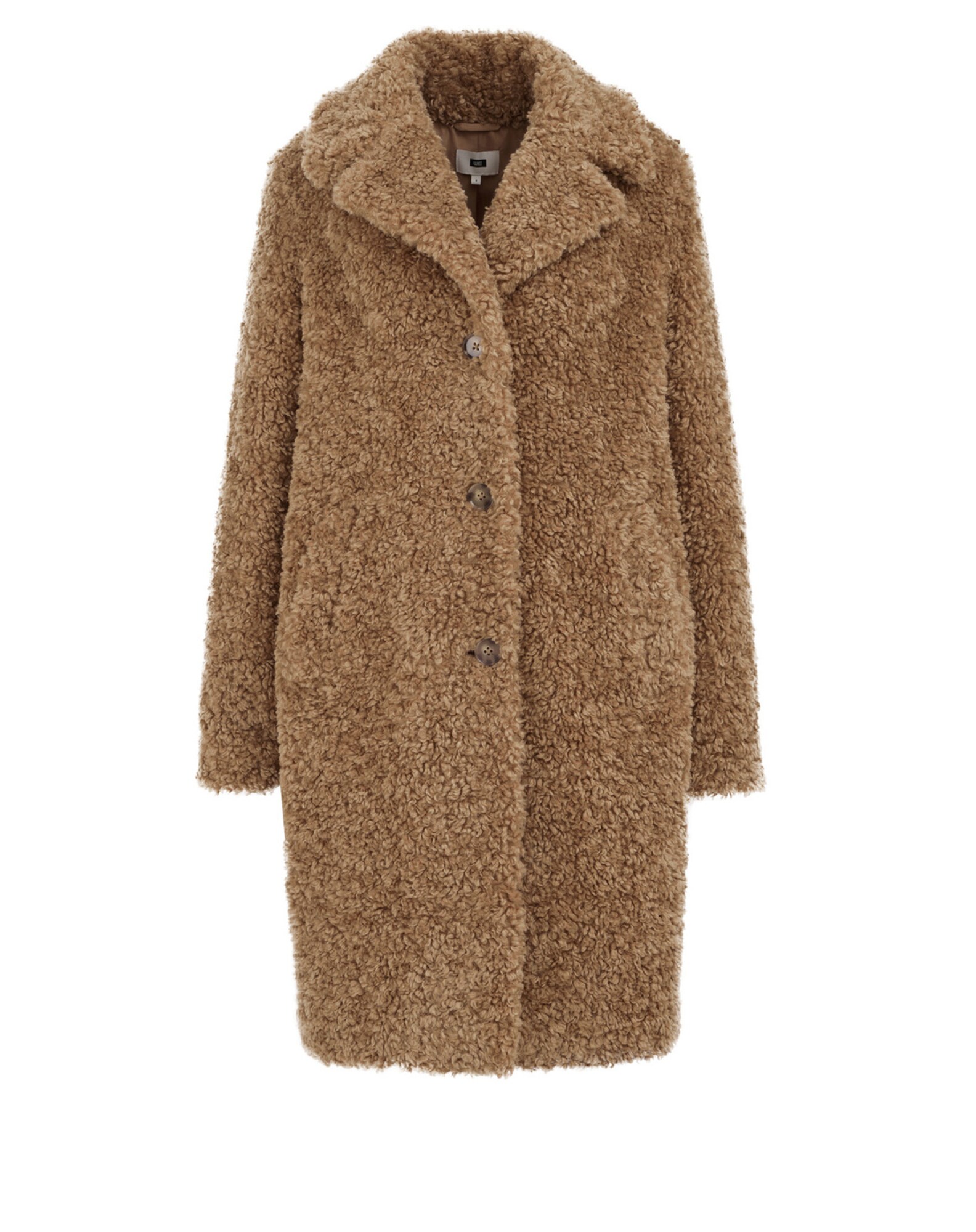 WE Fashion Palton de iarnă  maro / maro caramel / maro deschis