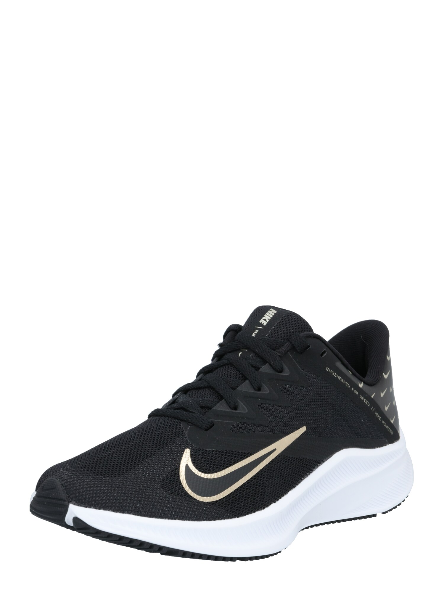 NIKE Bėgimo batai 'Quest 3 Premium'  auksas / juoda