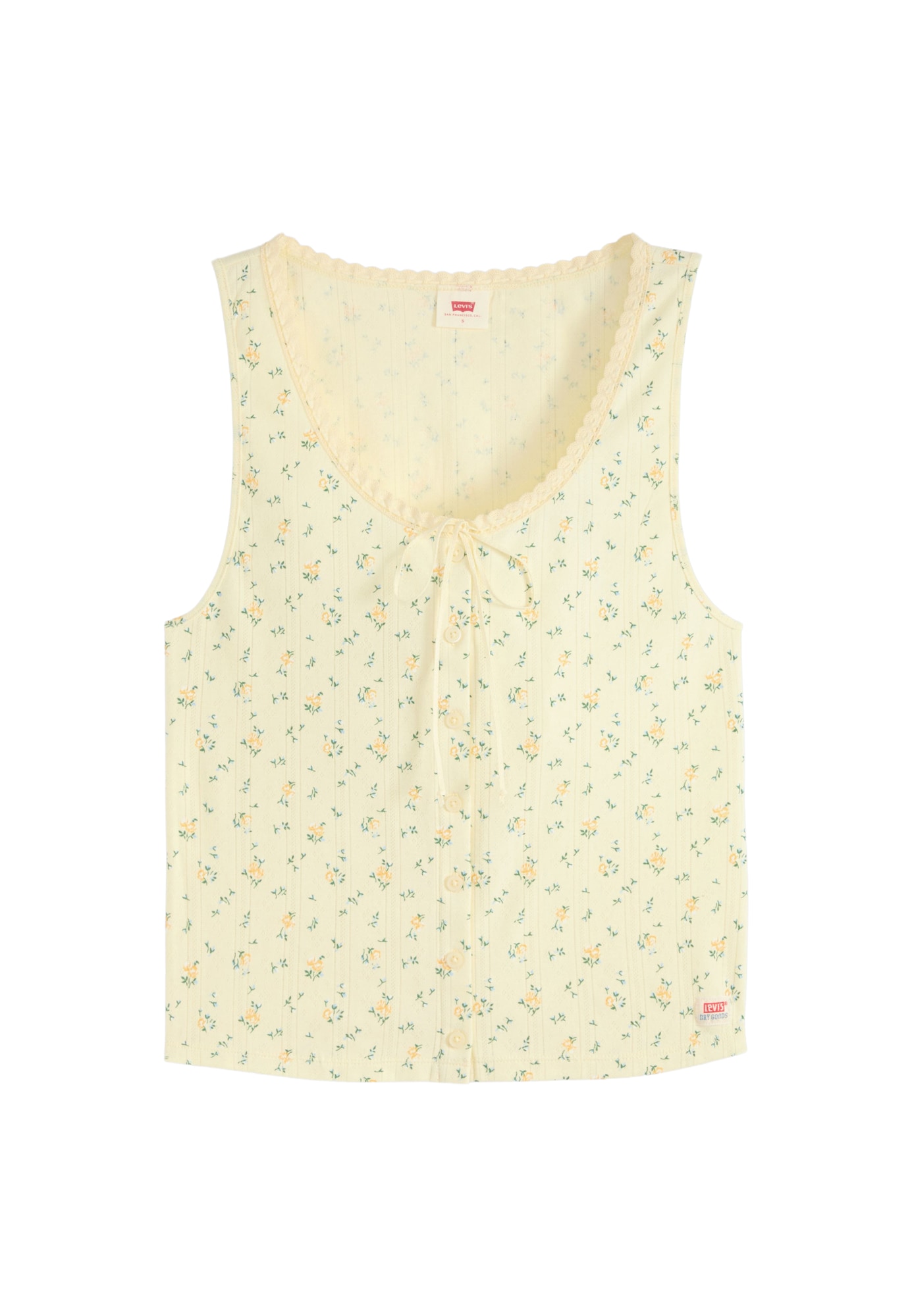 LEVIS ® Top DRY GOODS albastru deschis / galben / galben deschis / verde