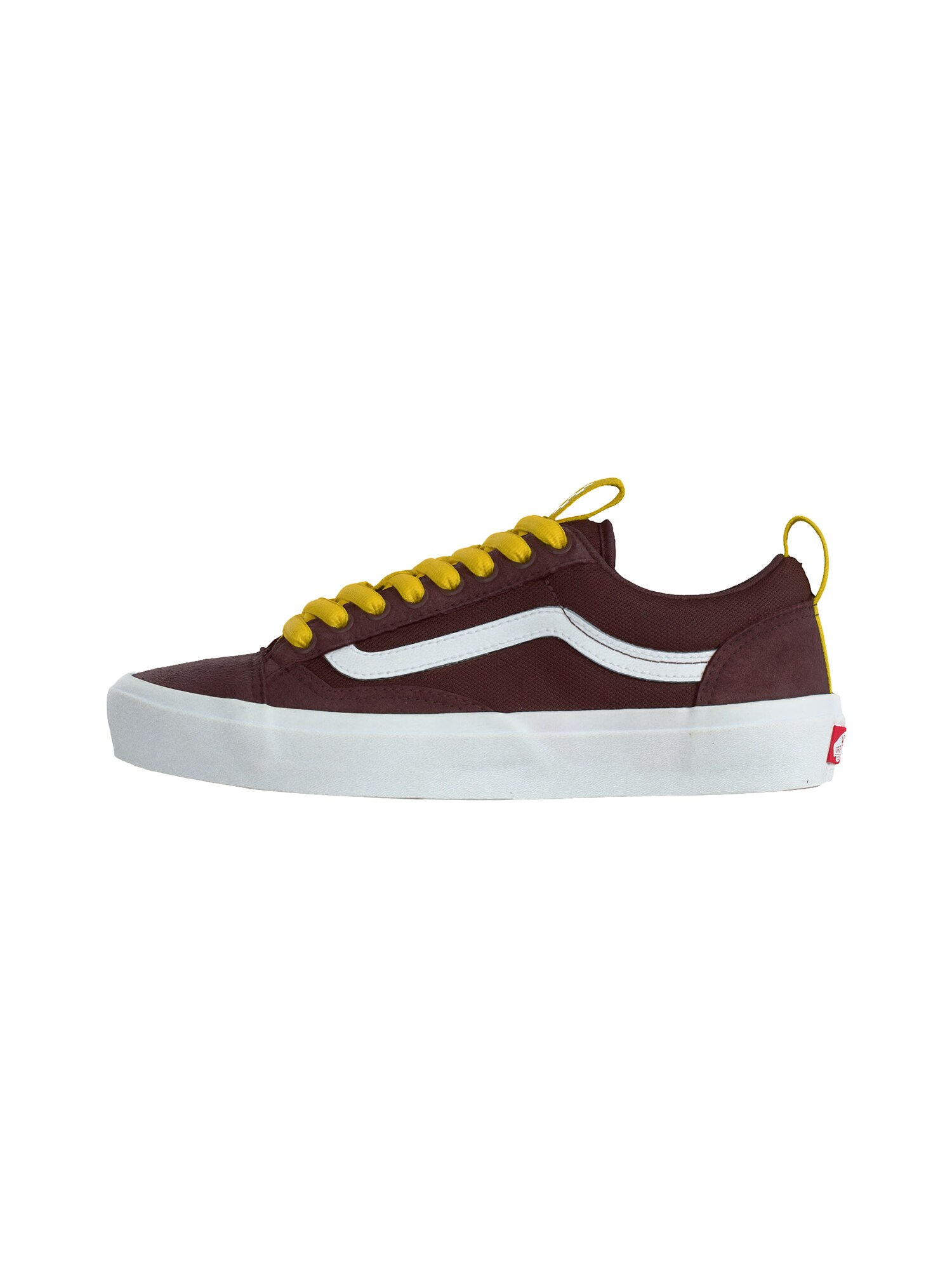 VANS Sneaker low OLD SKOOL 36+ galben / roșu bordeaux / alb