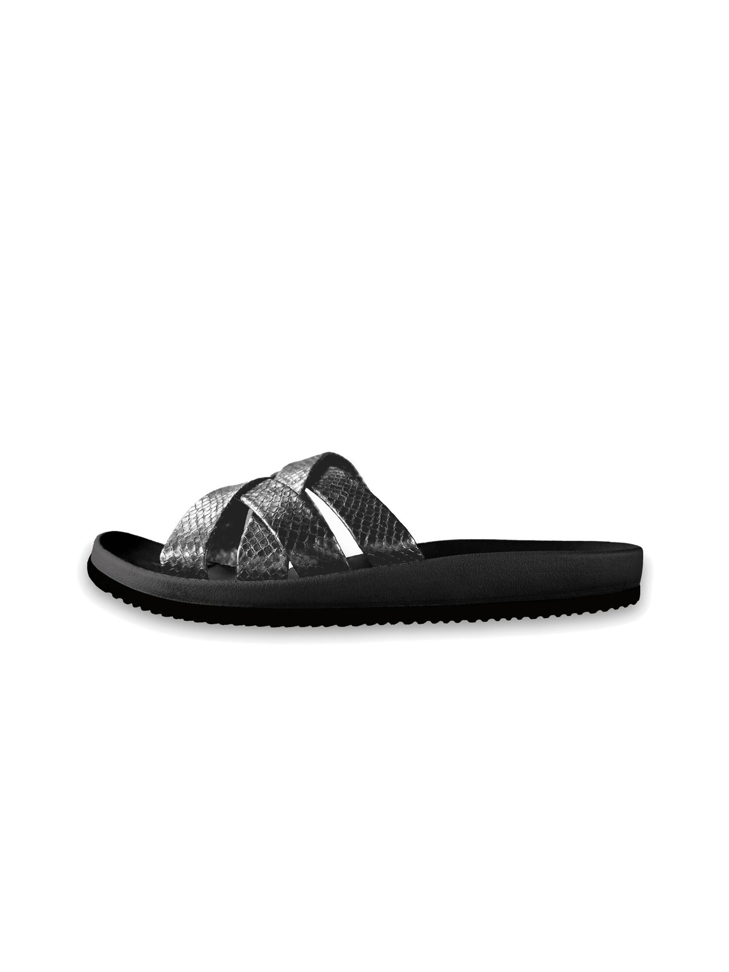 Brasileras Zapatos abiertos 'Bucla'  plata