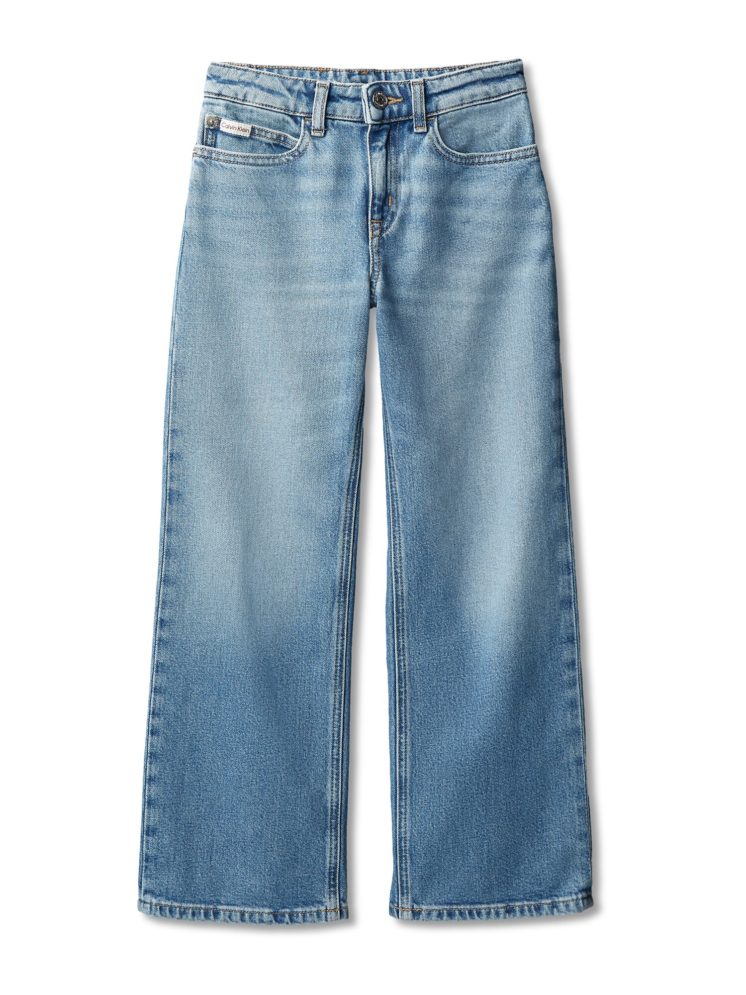 Calvin Klein Jeans: apreciați pentru fete pantaloni