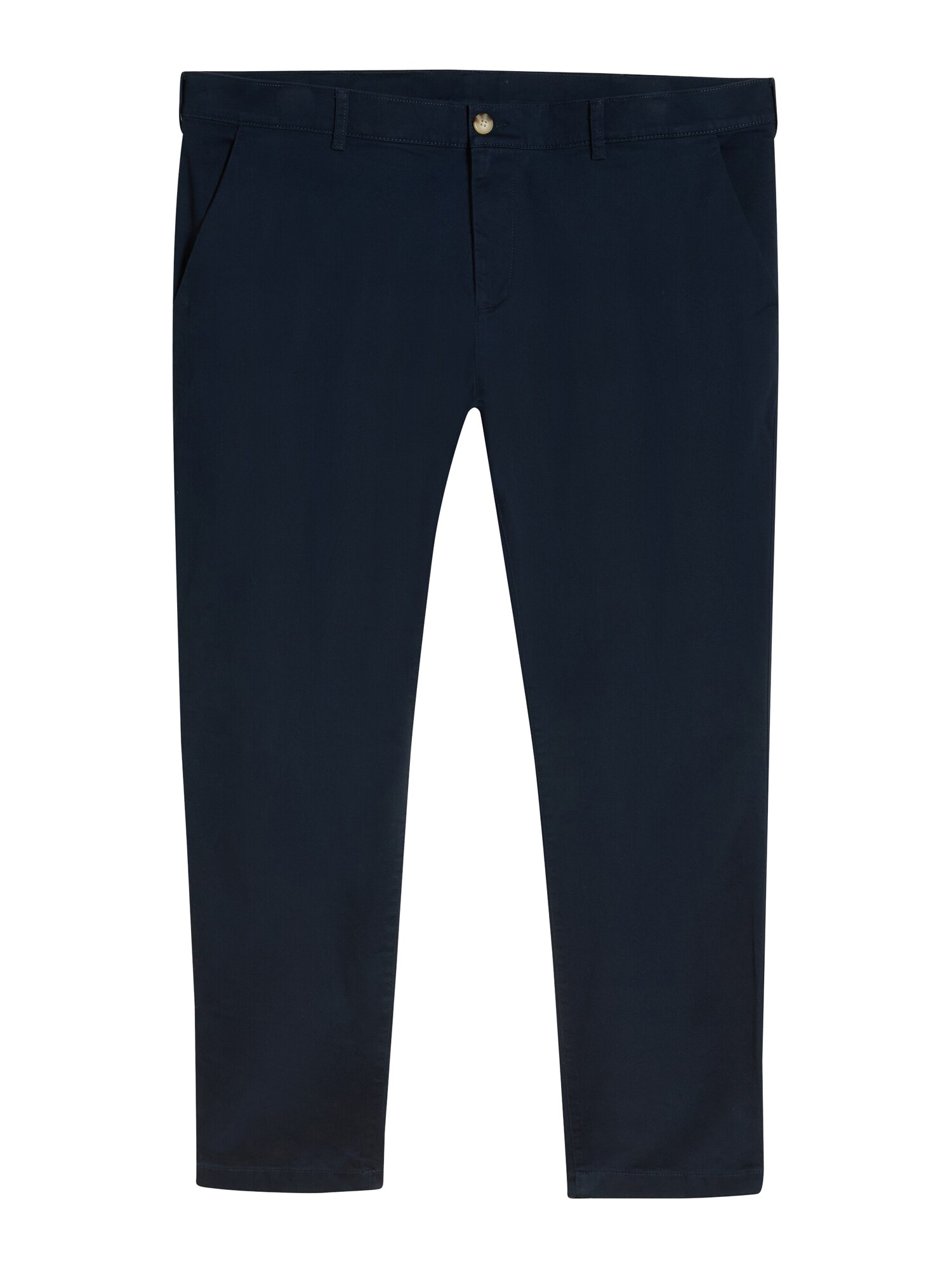 TOM TAILOR Men + Pantaloni eleganți albastru noapte
