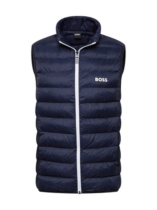 Boss Bodywarmer ‘Thor’ Nachtblauw / Wit