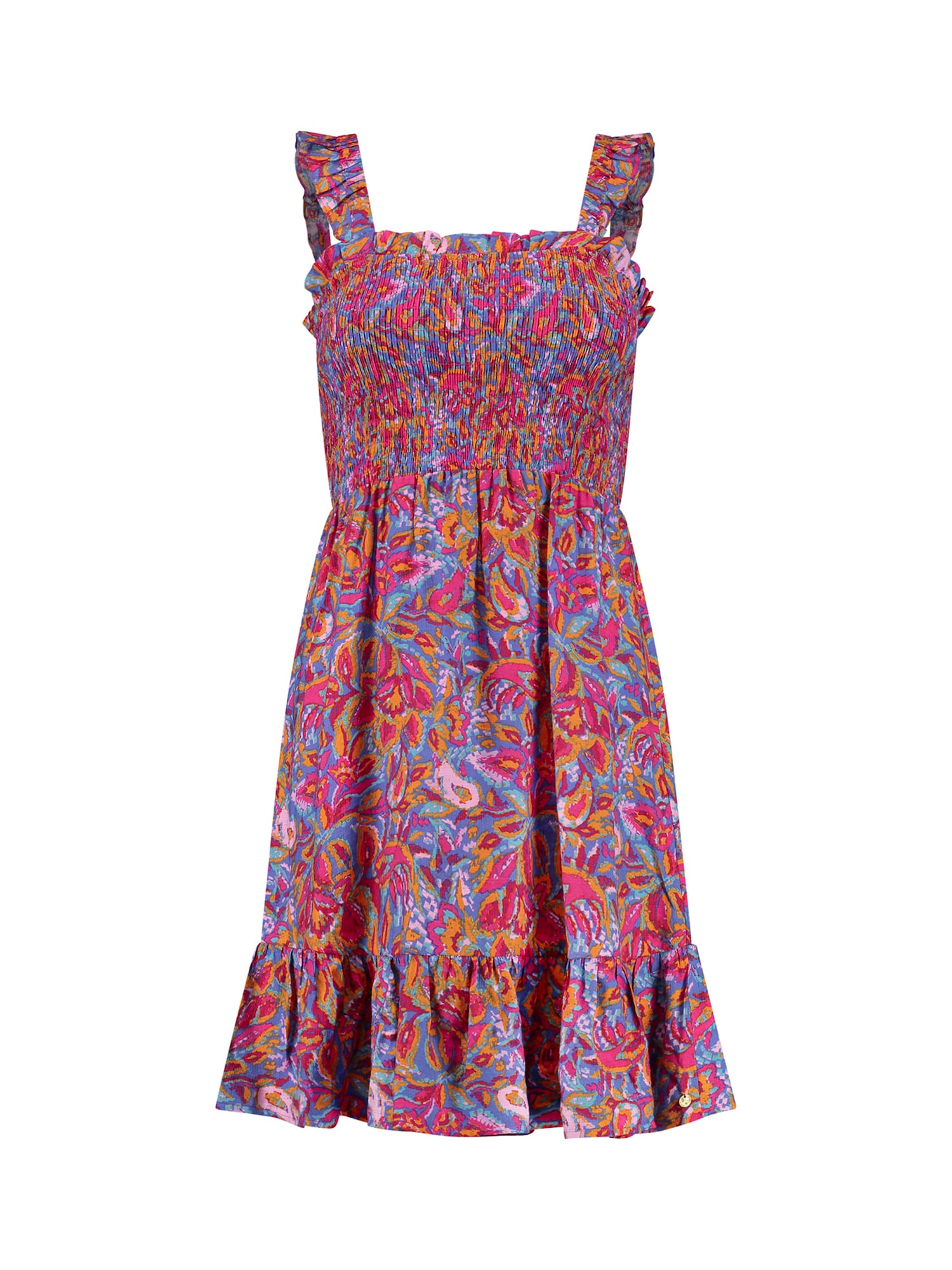 Shiwi Letné šaty  azúrová / zmiešané farby