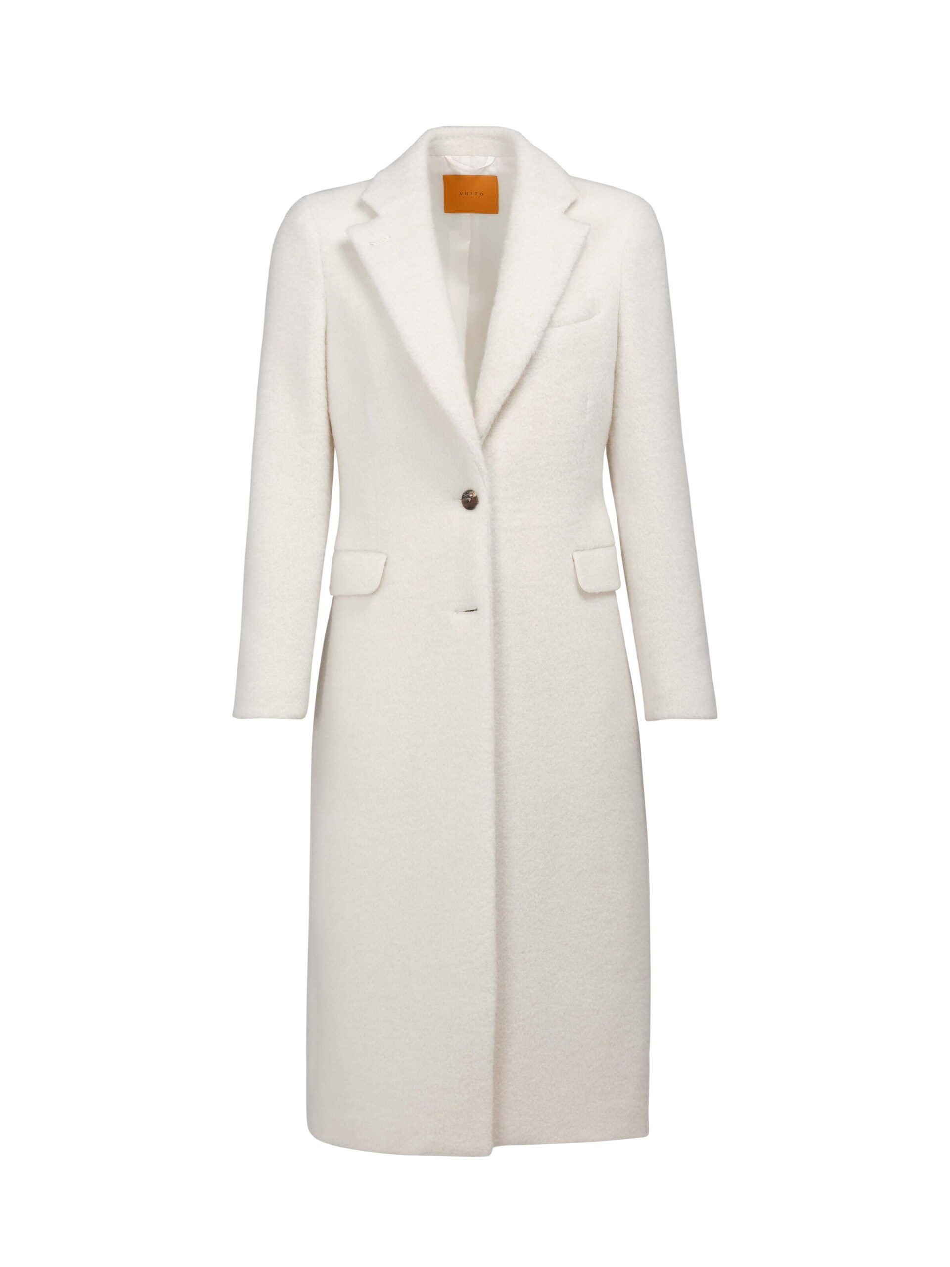 Vulto Vinterkappa 'White Alpaca Coat' dam