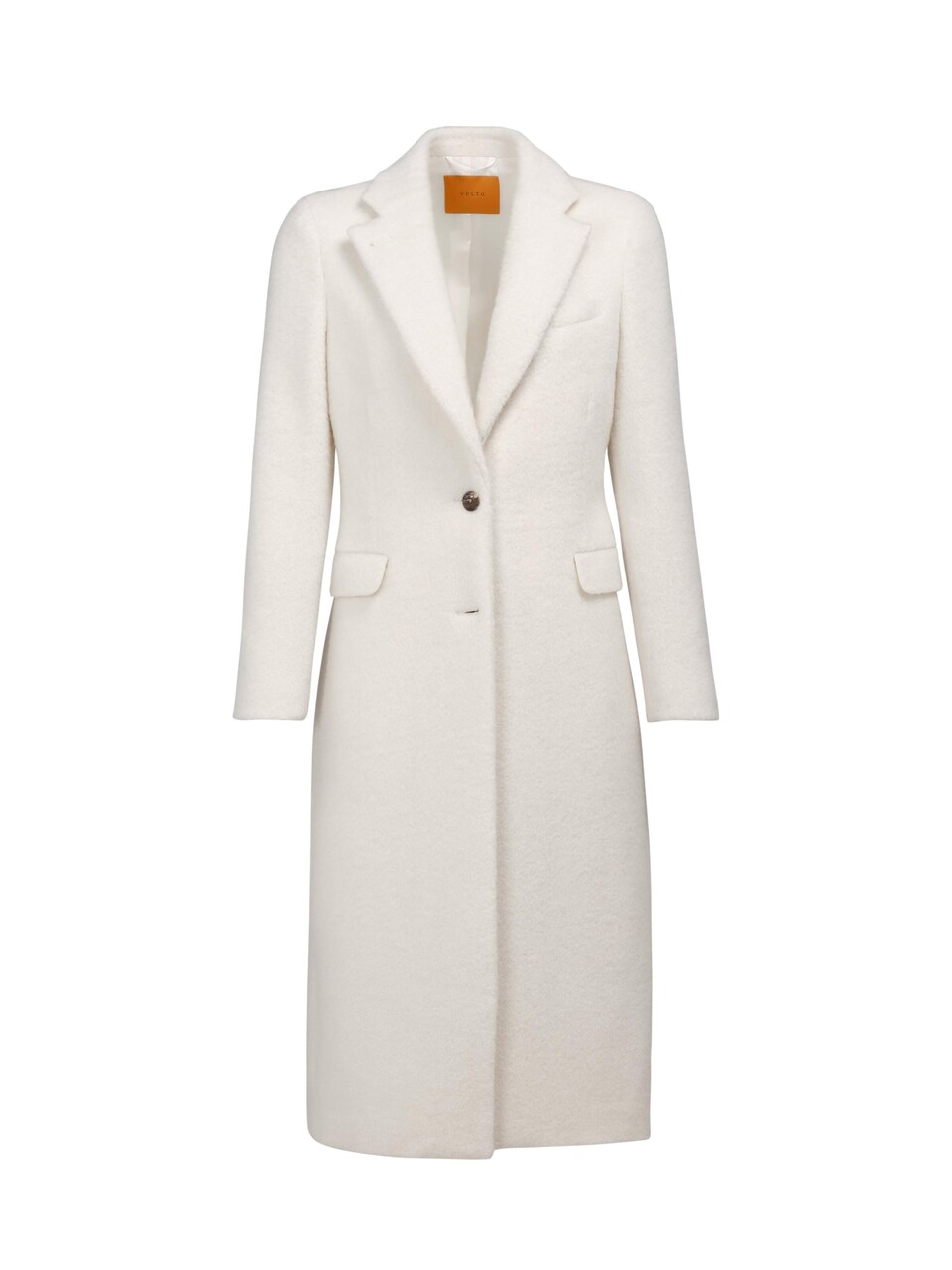 Vinterkappa 'White Alpaca Coat'
