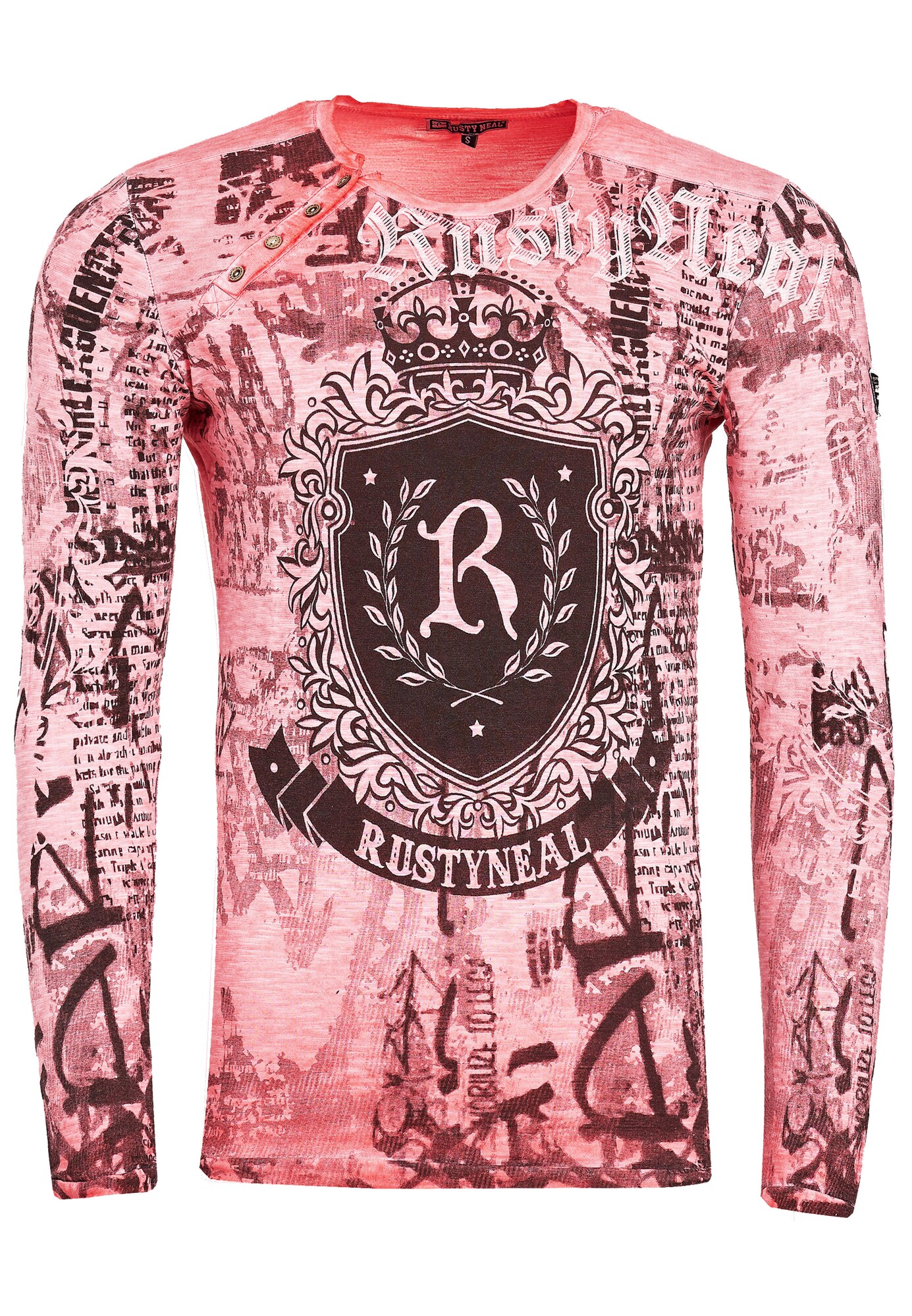 Thumbnail - Cooles Longsleeve mit angesagten Prints