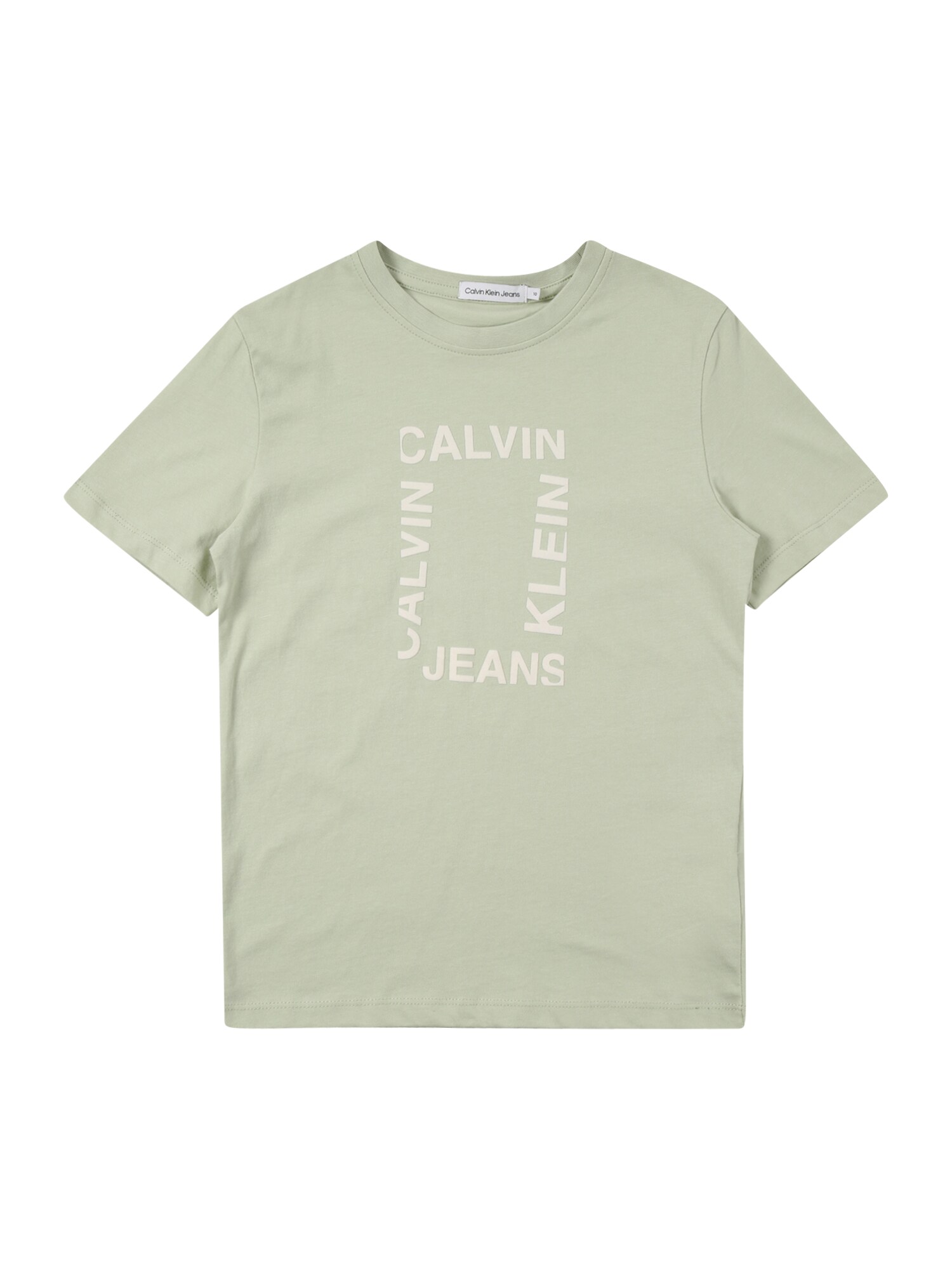 Calvin Klein Jeans Póló 'MAXI HERO'  bézs / zöld