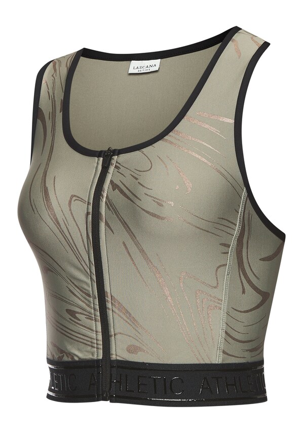 LASCANA ACTIVE, Sport top, zöld, 2 kép a 7 közül