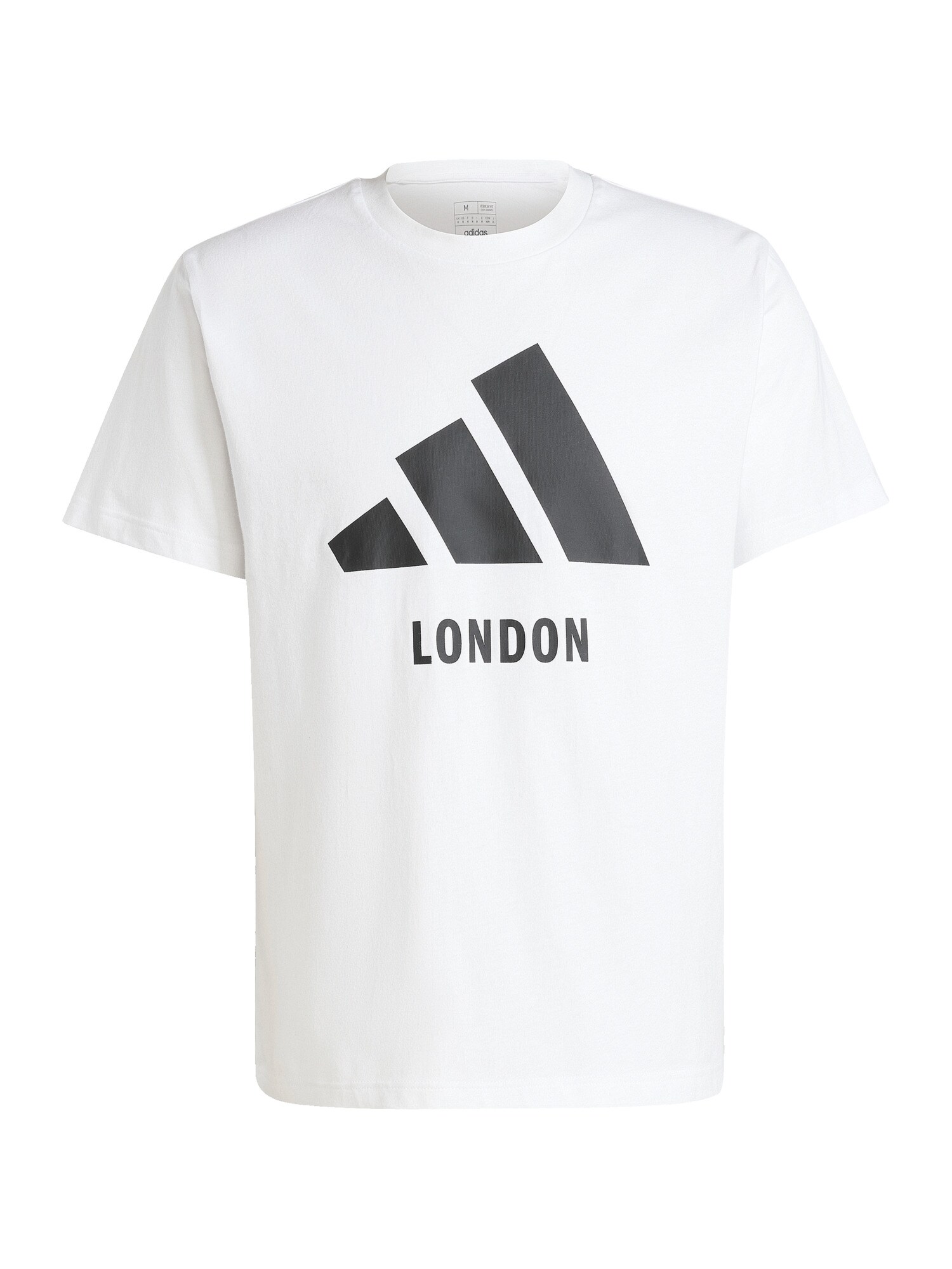 ADIDAS PERFORMANCE Tricou funcțional Berlin  negru / alb
