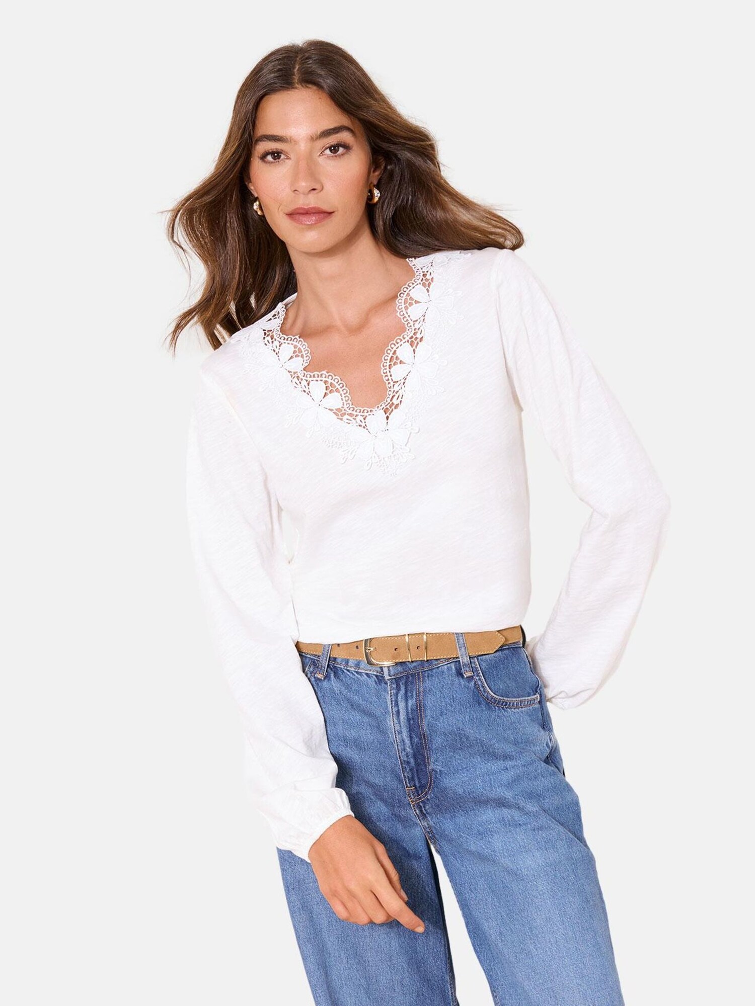 Lipsy Tricou  alb