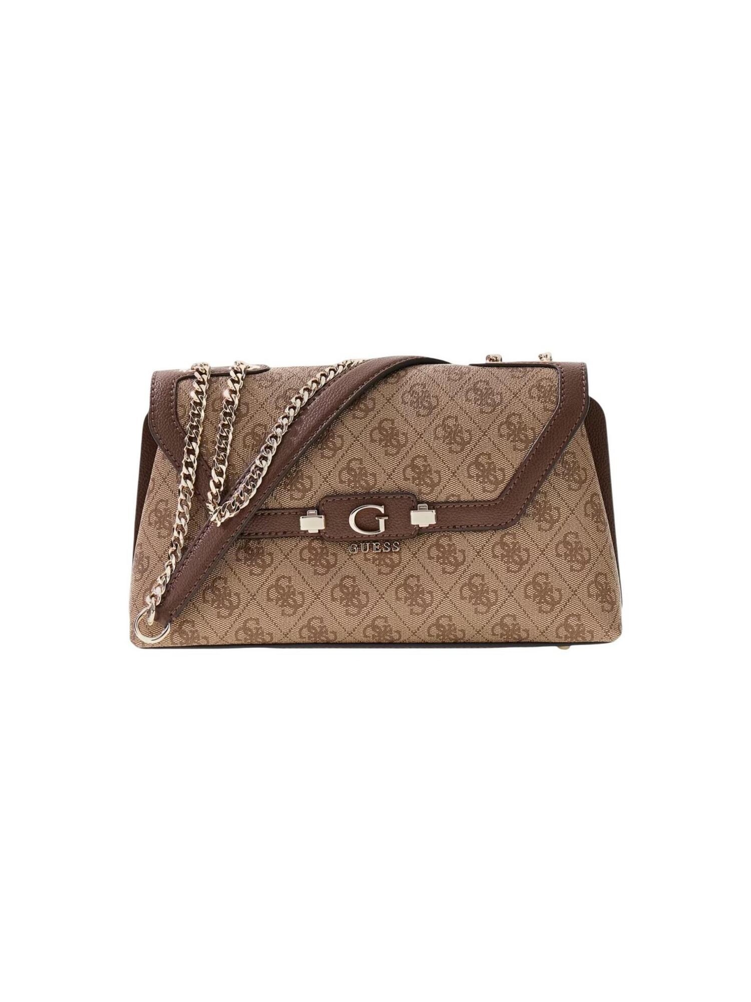 GUESS Taška cez rameno 'COLEEN LOGO SMALL SA HWSG97 49210'  hnedá