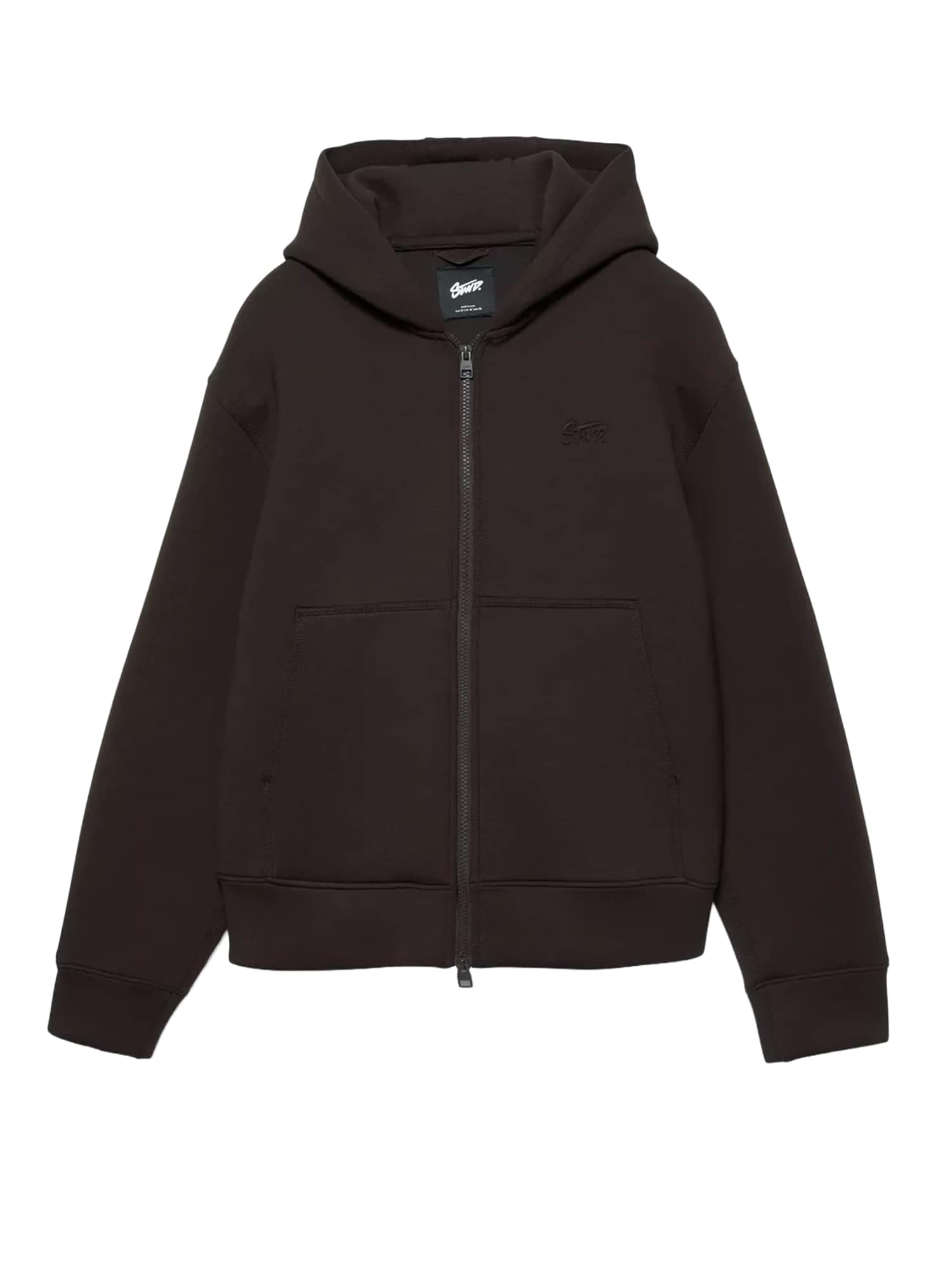 Pull&Bear Hanorac STWD  ciocolatiu