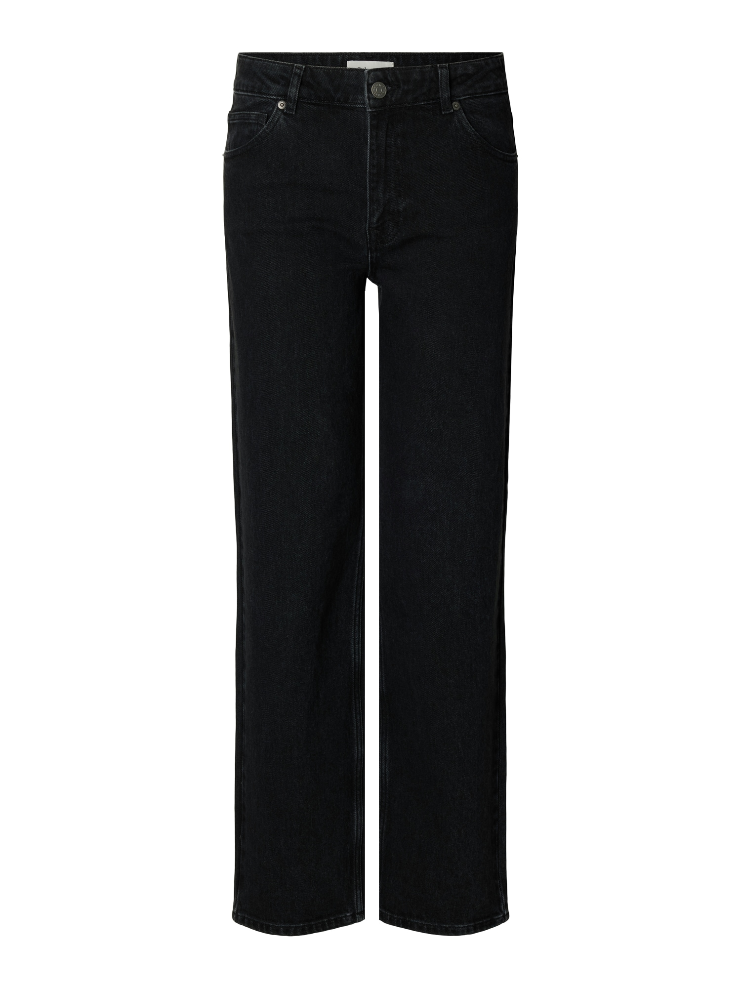 SELECTED Džínsy 'SLFBEA-KORI'  čierny denim